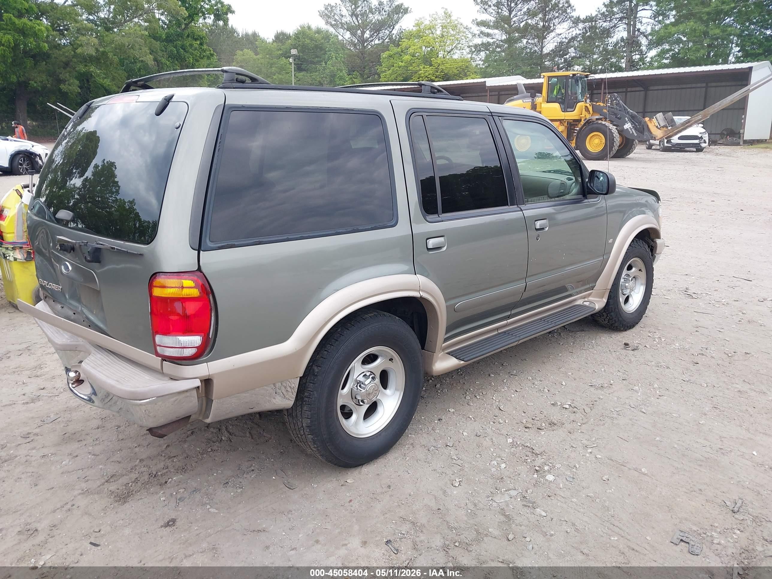 1999 Ford Explorer Eddie Bauer/limited Edition/xlt Green vin: 1FMDU32P3XUA70043
