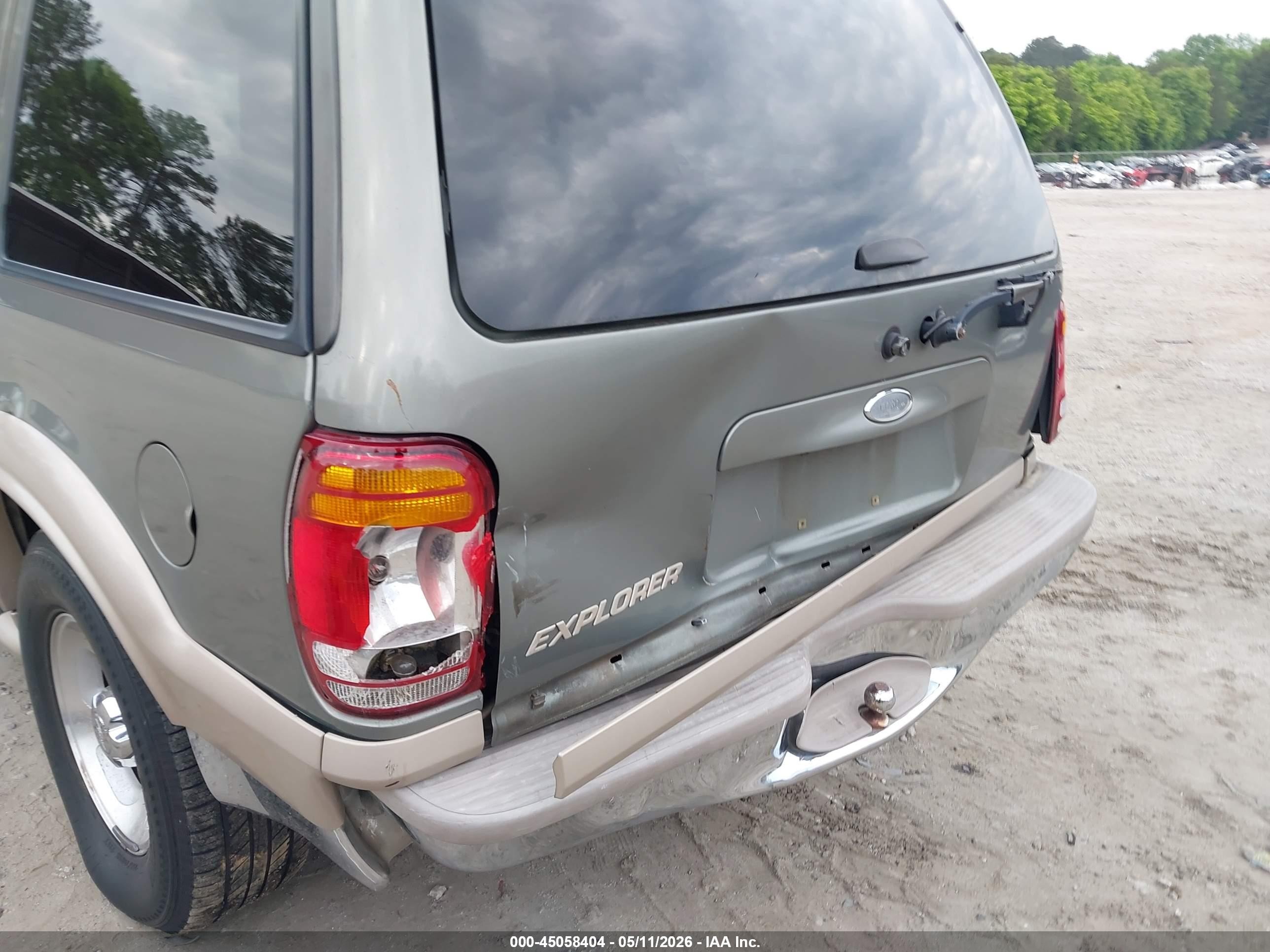 1999 Ford Explorer Eddie Bauer/limited Edition/xlt Green vin: 1FMDU32P3XUA70043