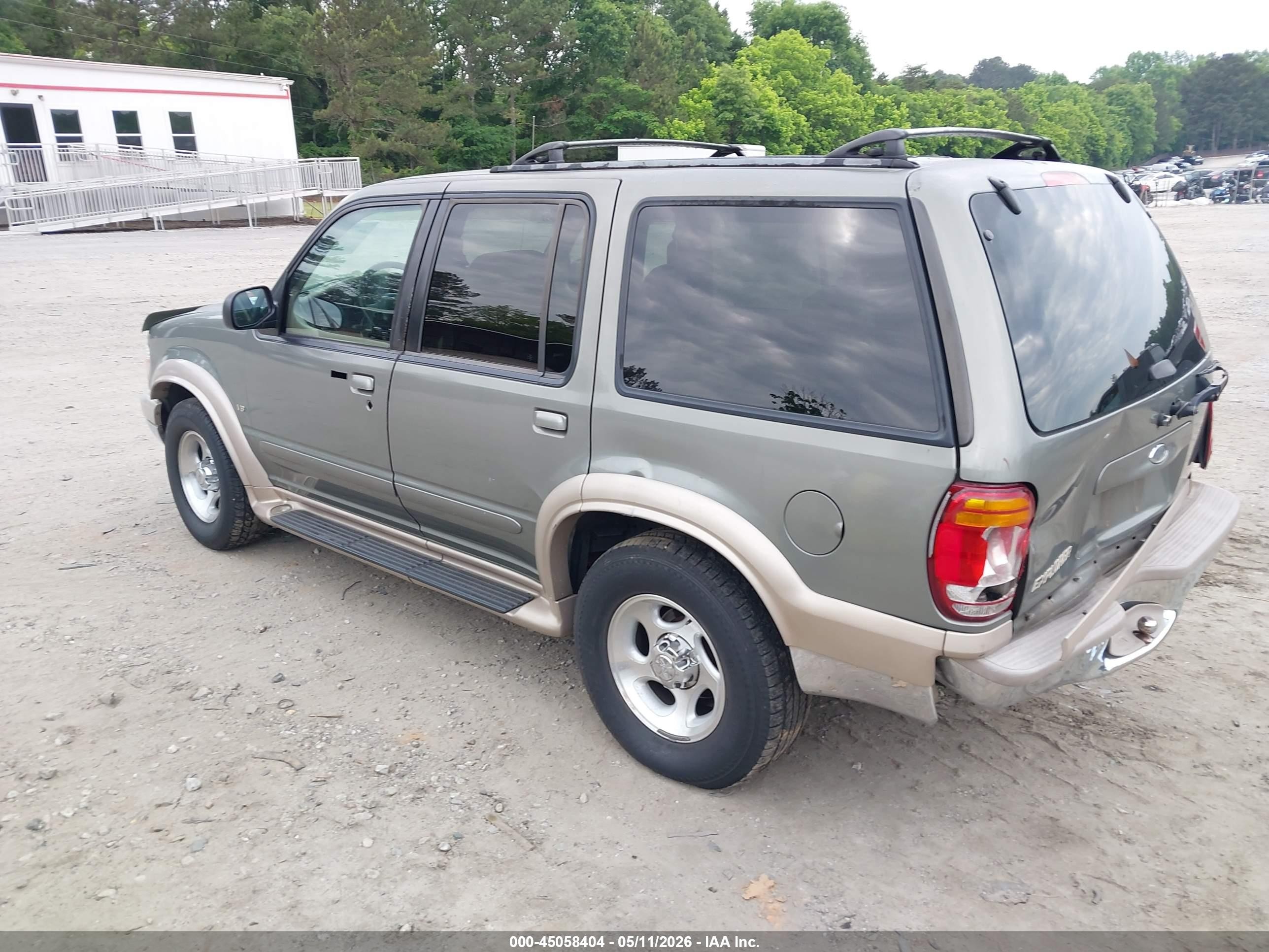 1999 Ford Explorer Eddie Bauer/limited Edition/xlt Green vin: 1FMDU32P3XUA70043