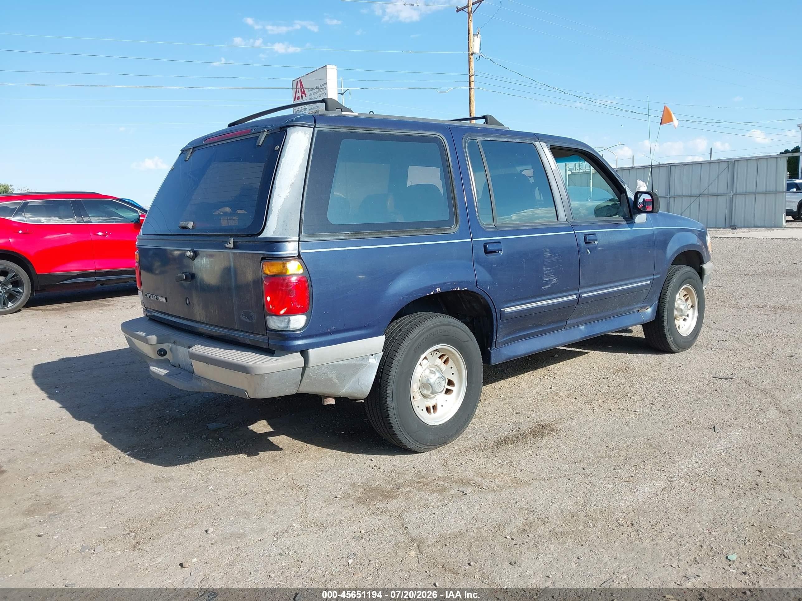1995 Ford Explorer   Blue vin: 1FMDU32X0SZA83070