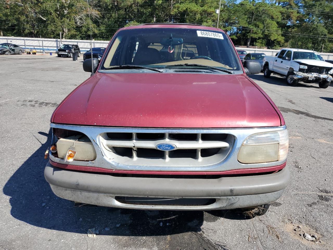 1996 Ford Explorer Burgundy vin: 1FMDU32X0TZB52597