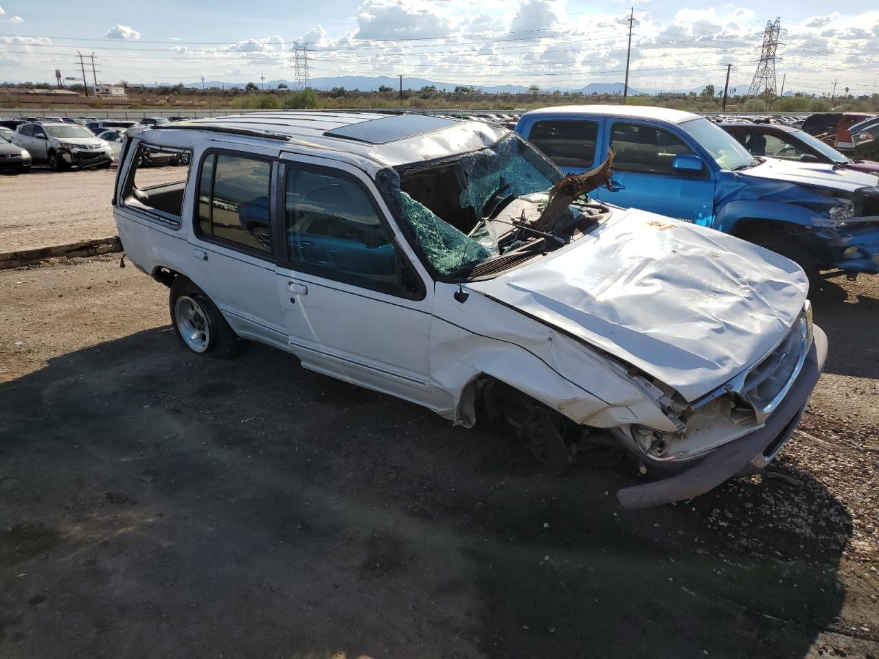 1995 Ford Explorer Белый vin: 1FMDU32X2SZB30745