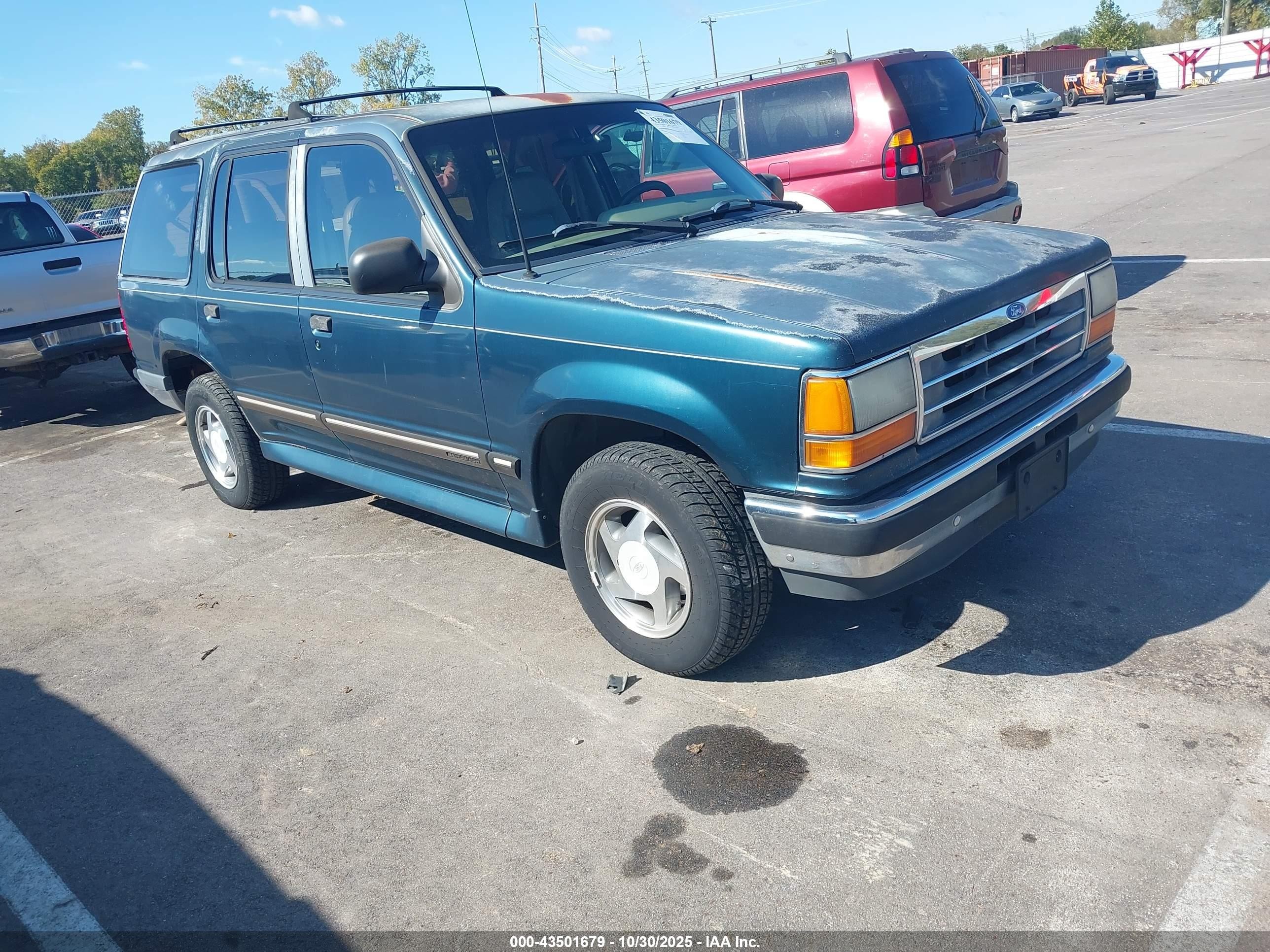 1994 Ford Explorer   Green vin: 1FMDU32X3RUE60935