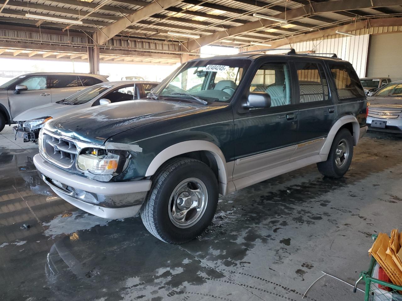 1995 Ford Explorer Green vin: 1FMDU32X6SZB83058