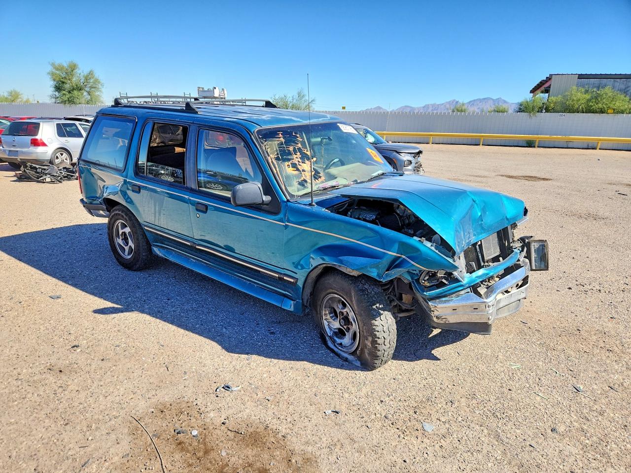 1994 Ford Explorer Green vin: 1FMDU32X7RUE44477