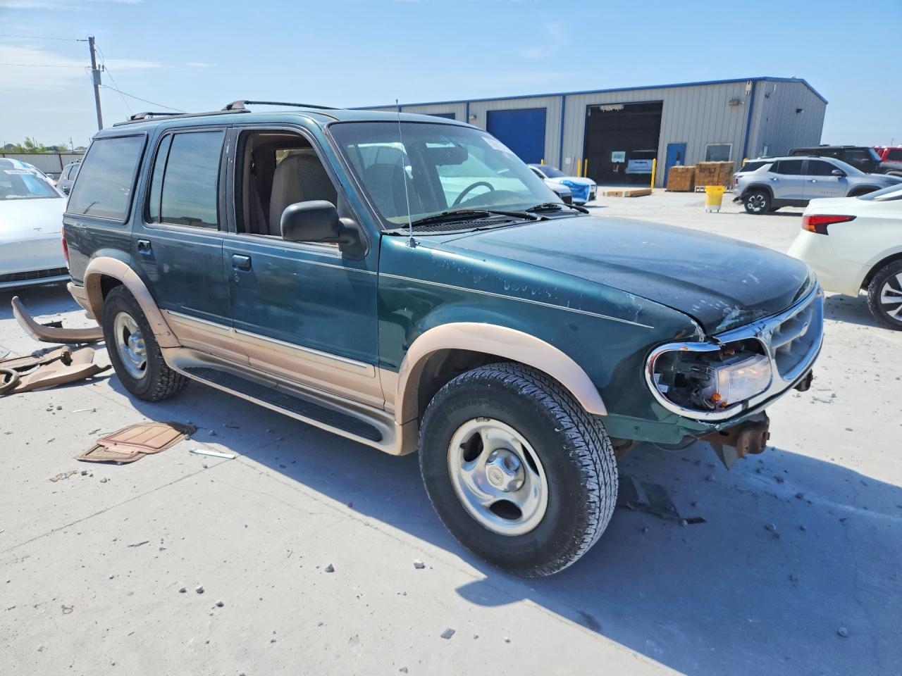 1996 Ford Explorer Green vin: 1FMDU32X8TZB22490