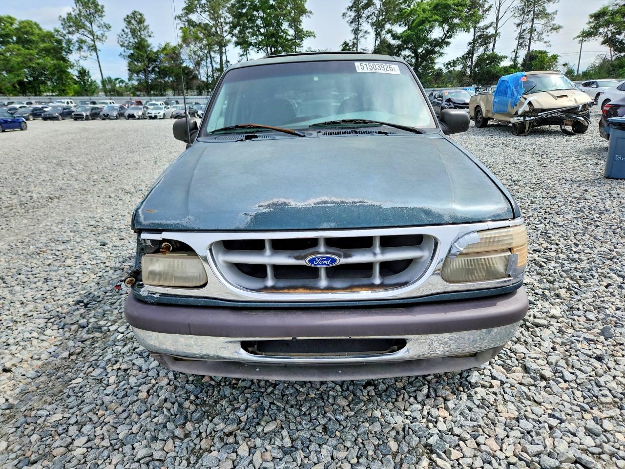 1997 Ford Explorer Зеленый vin: 1FMDU32X8VUC21519