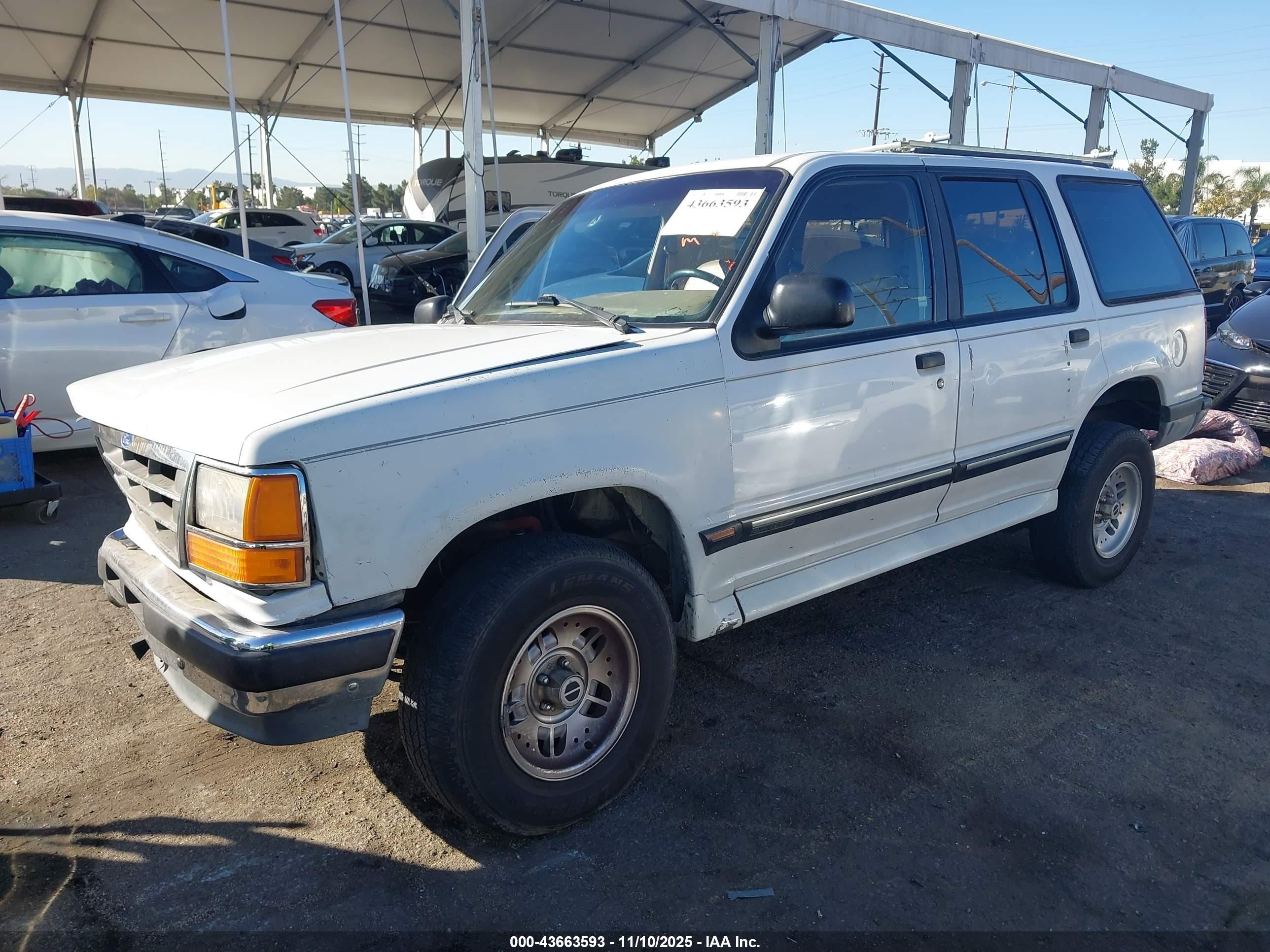 1994 Ford Explorer   White vin: 1FMDU32X9RUE24487