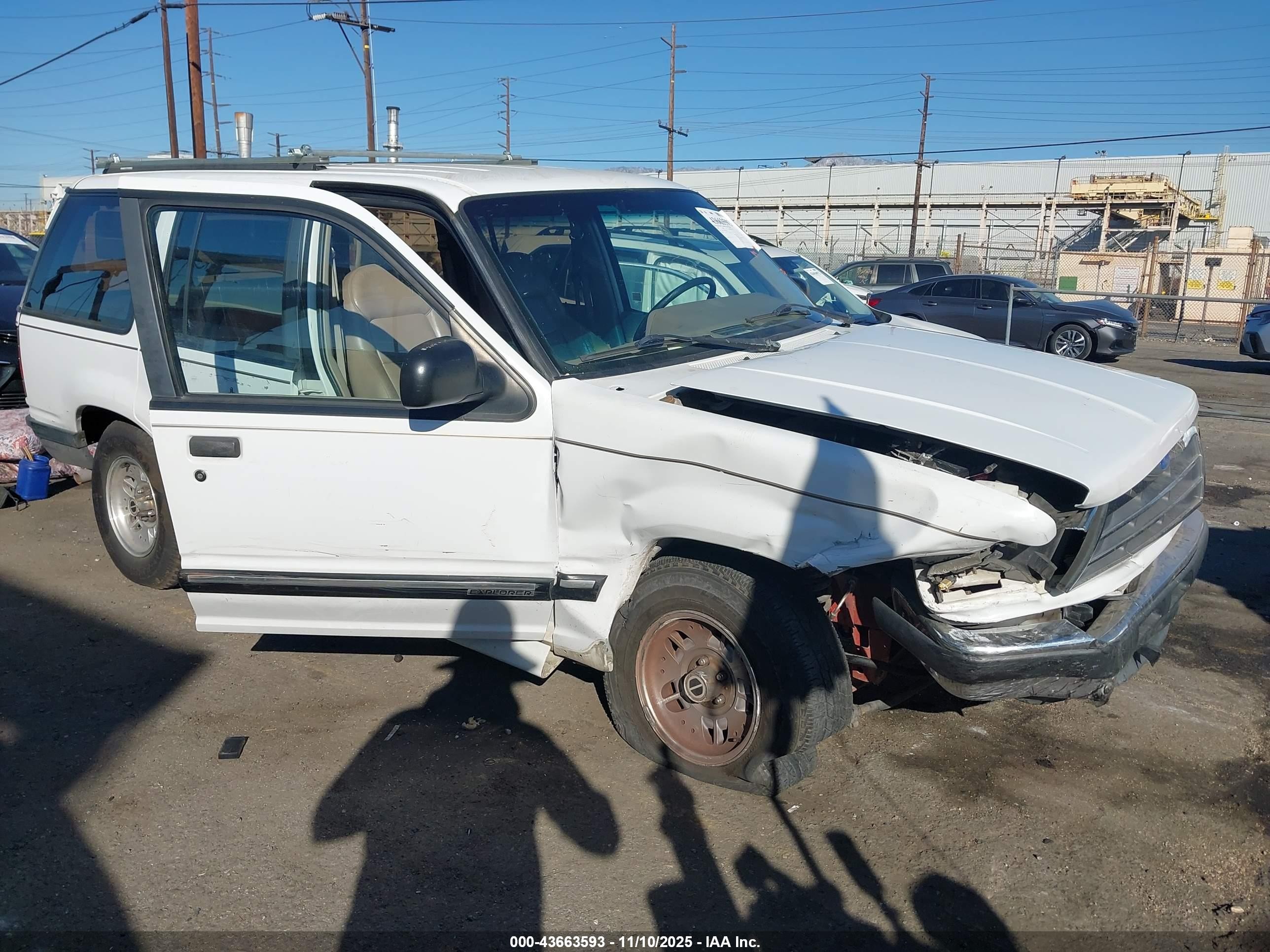 1994 Ford Explorer   White vin: 1FMDU32X9RUE24487