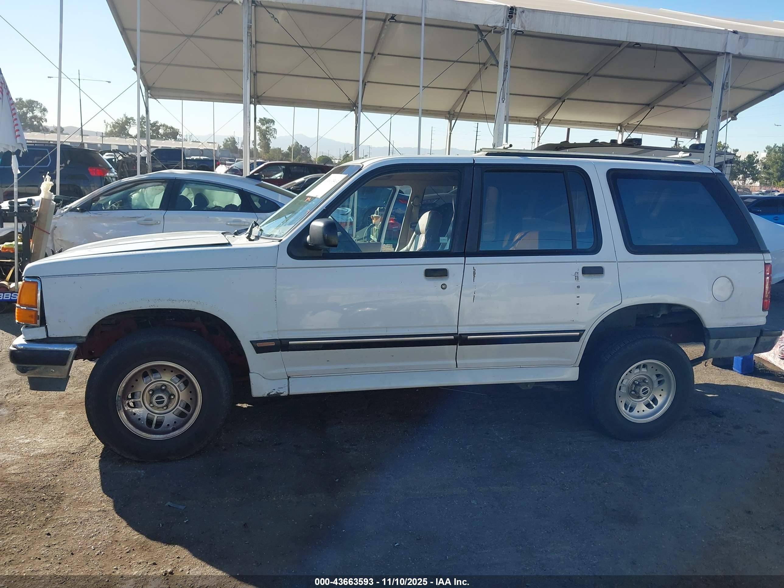 1994 Ford Explorer   White vin: 1FMDU32X9RUE24487