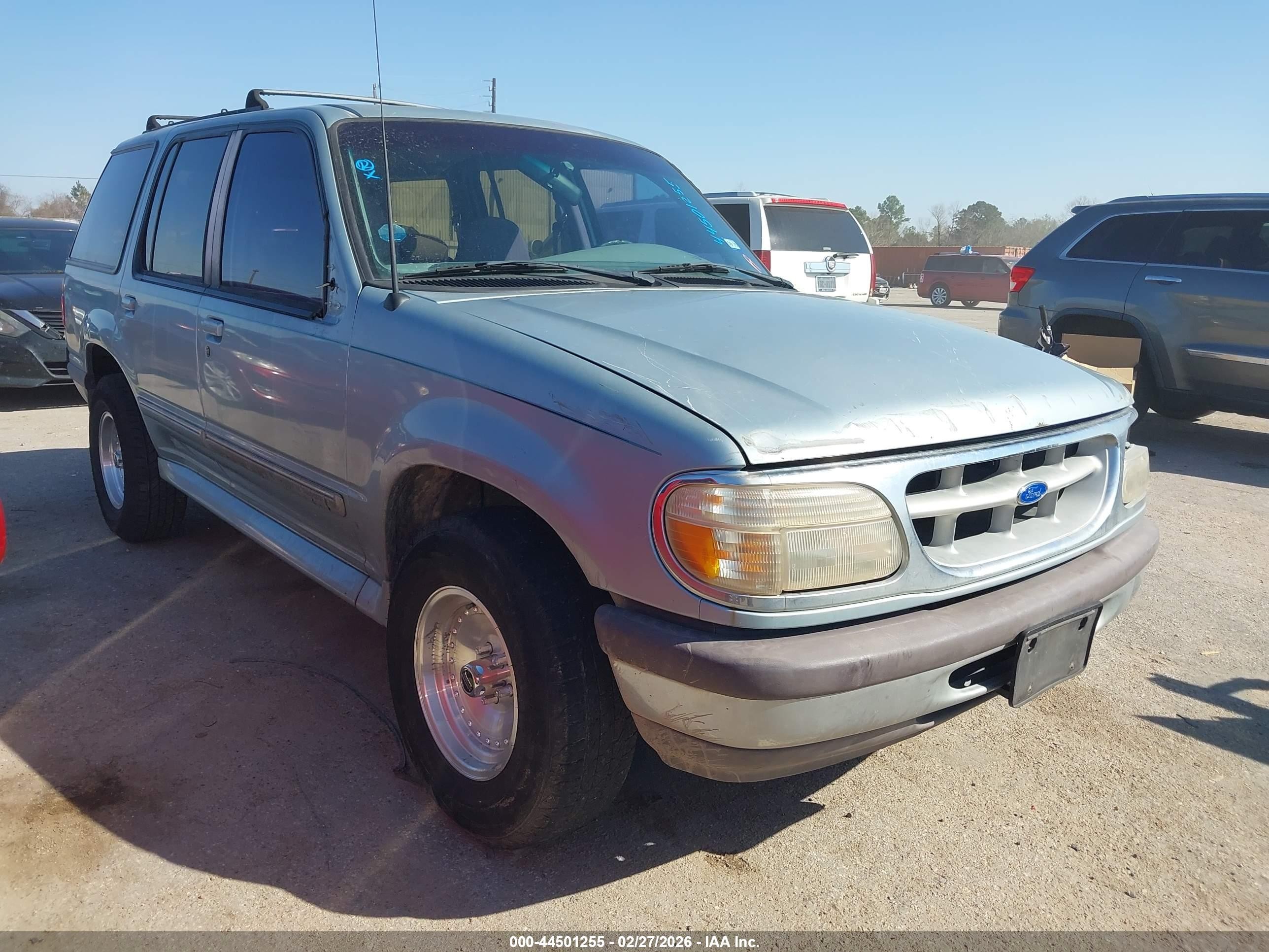 1995 Ford Explorer   Light Blue vin: 1FMDU32XXSZB69860