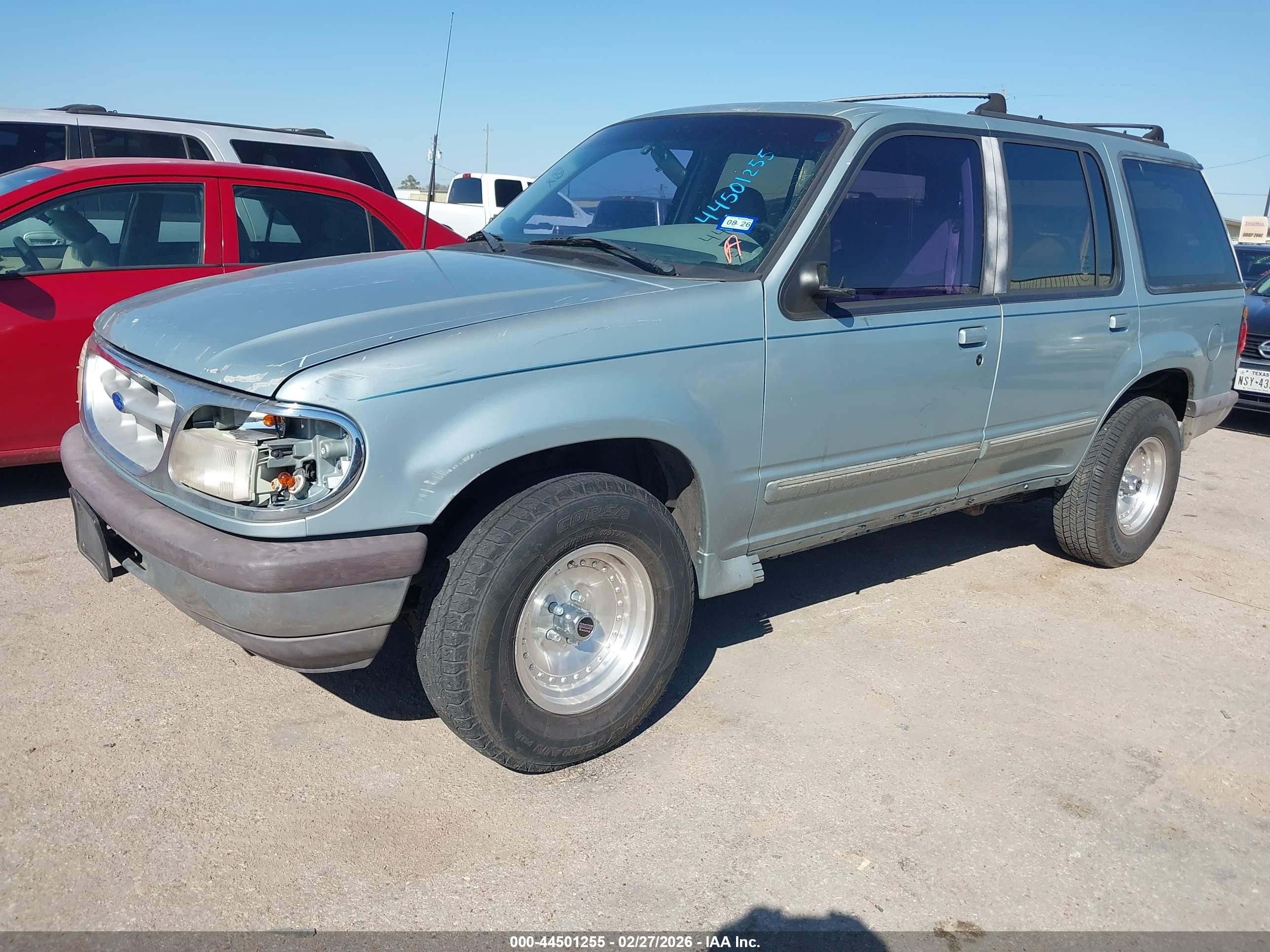 1995 Ford Explorer   Light Blue vin: 1FMDU32XXSZB69860