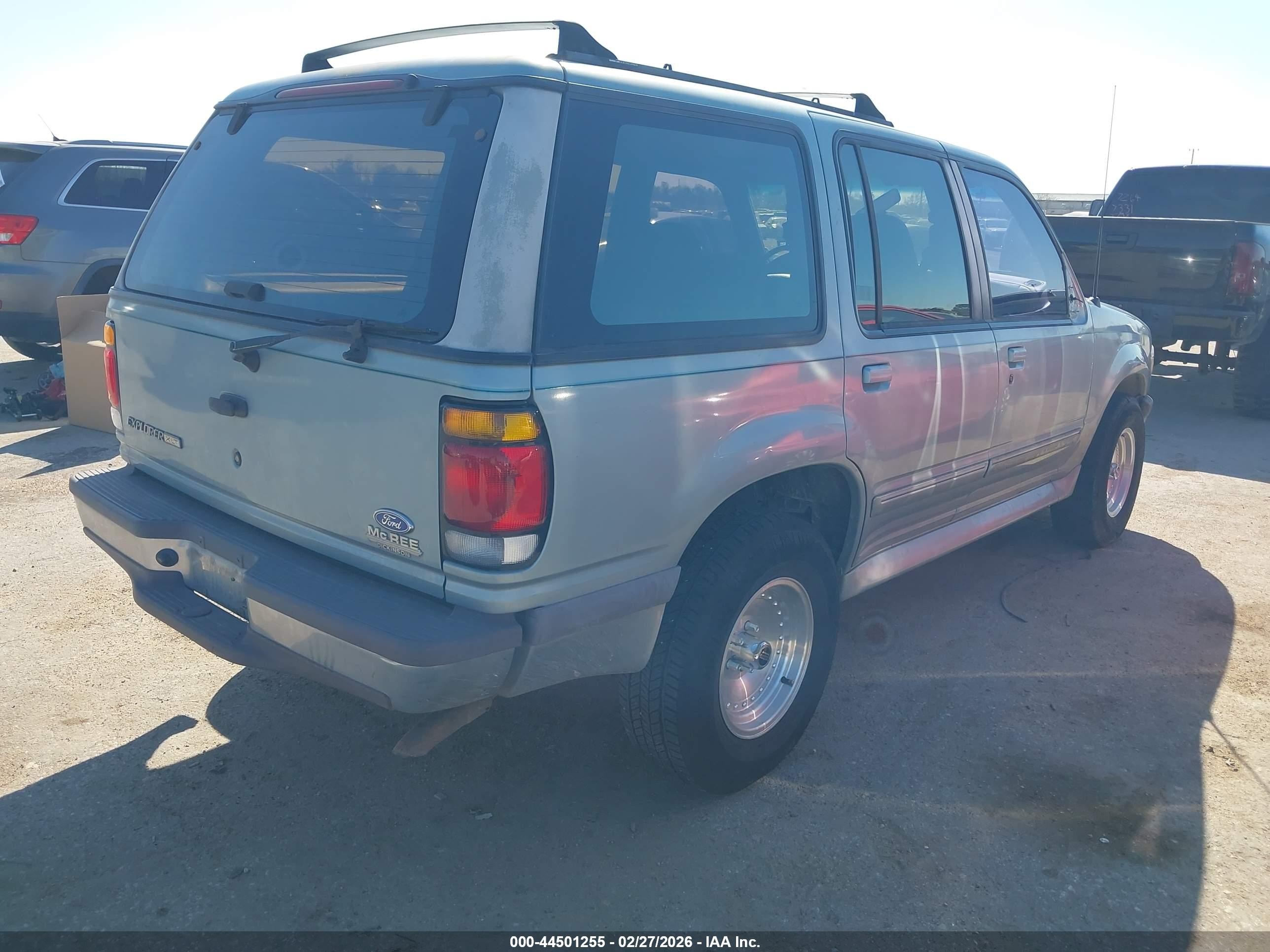 1995 Ford Explorer   Light Blue vin: 1FMDU32XXSZB69860