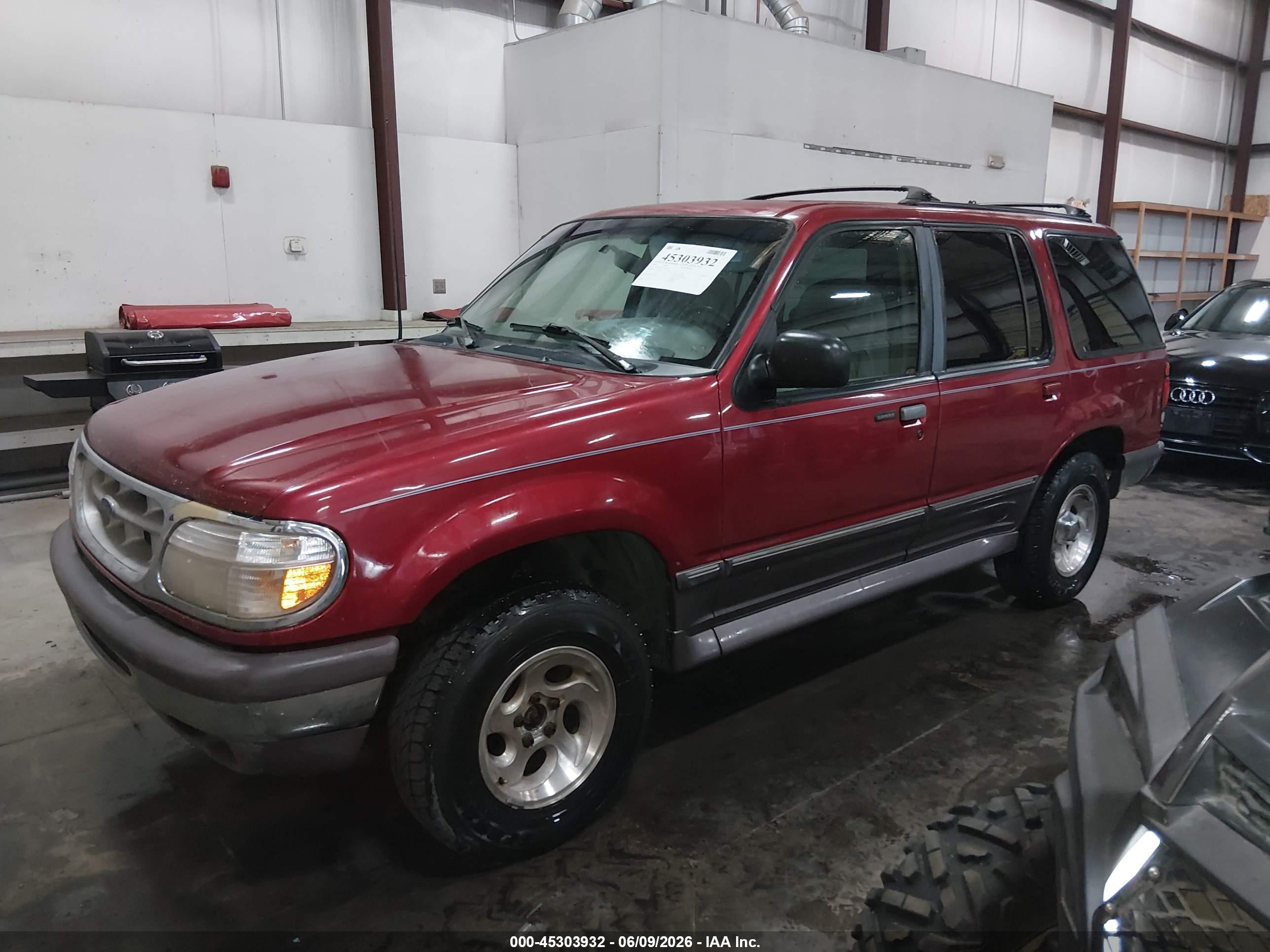 1997 Ford Explorer Eddie Bauer/limited/xl/xlt Red vin: 1FMDU34E0VUD16684