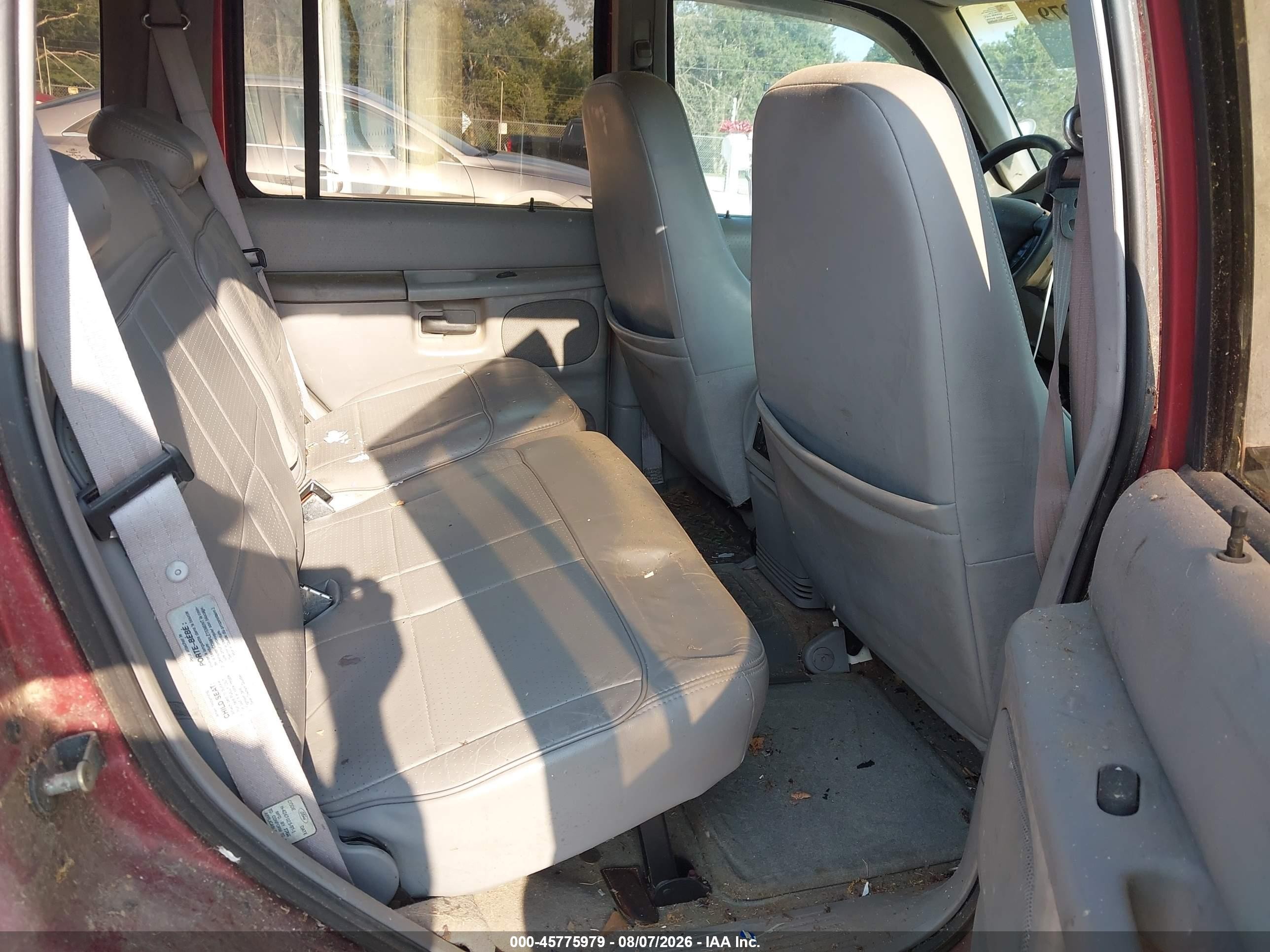 1997 Ford Explorer Eddie Bauer/limited/xl/xlt Red vin: 1FMDU34E2VZB12858