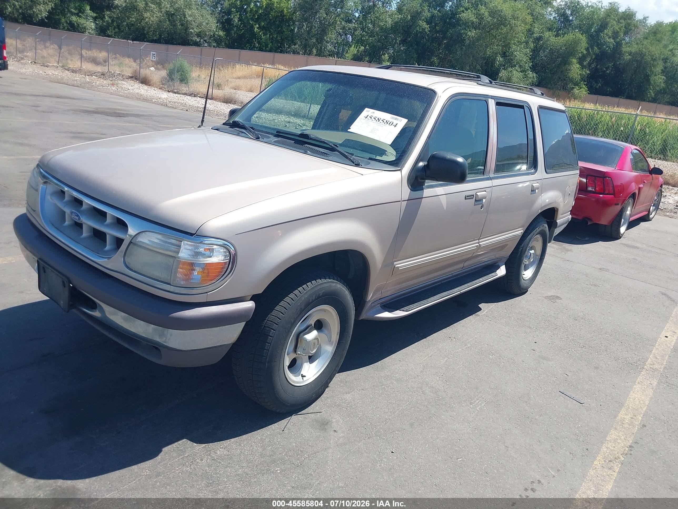 1997 Ford Explorer Eddie Bauer/limited/xl/xlt Gold vin: 1FMDU34E4VZB22856
