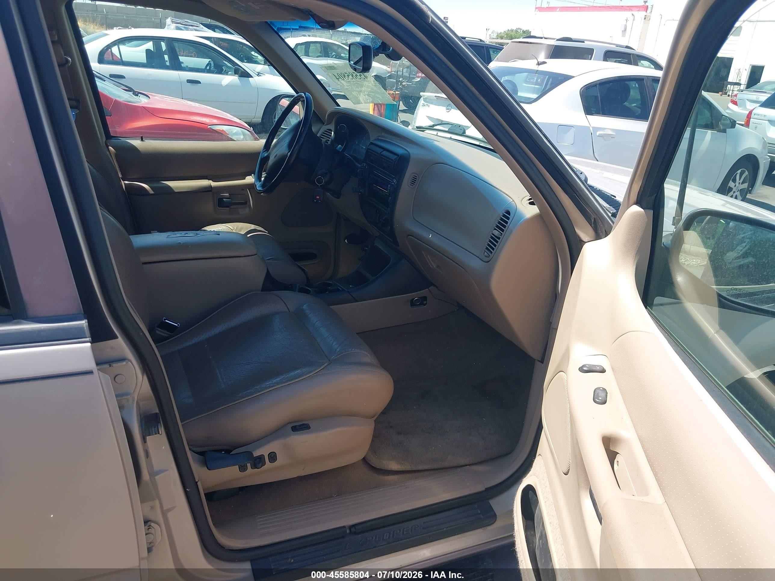1997 Ford Explorer Eddie Bauer/limited/xl/xlt Gold vin: 1FMDU34E4VZB22856
