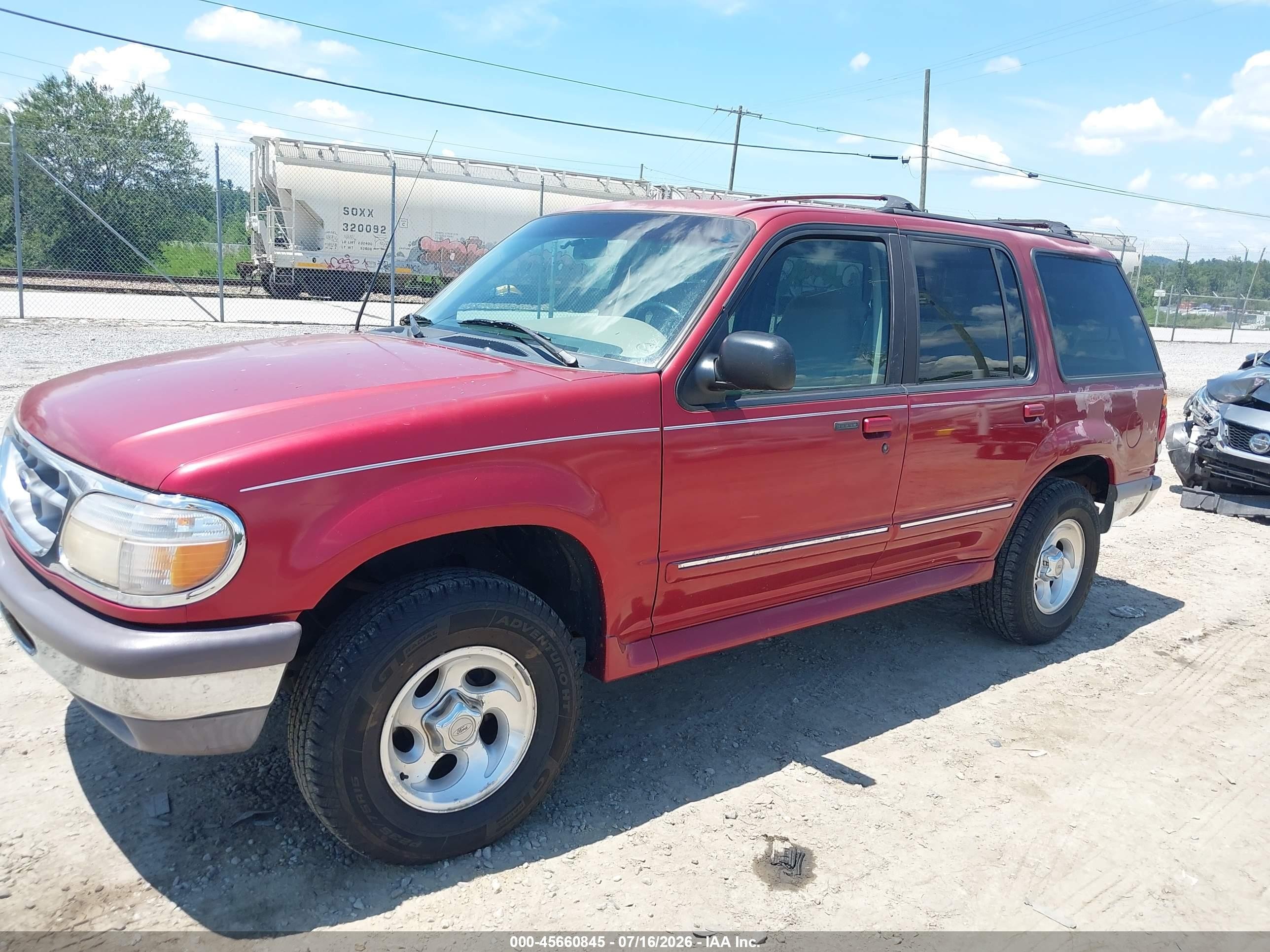 1997 Ford Explorer Eddie Bauer/limited/xl/xlt Red vin: 1FMDU34E6VZB65918