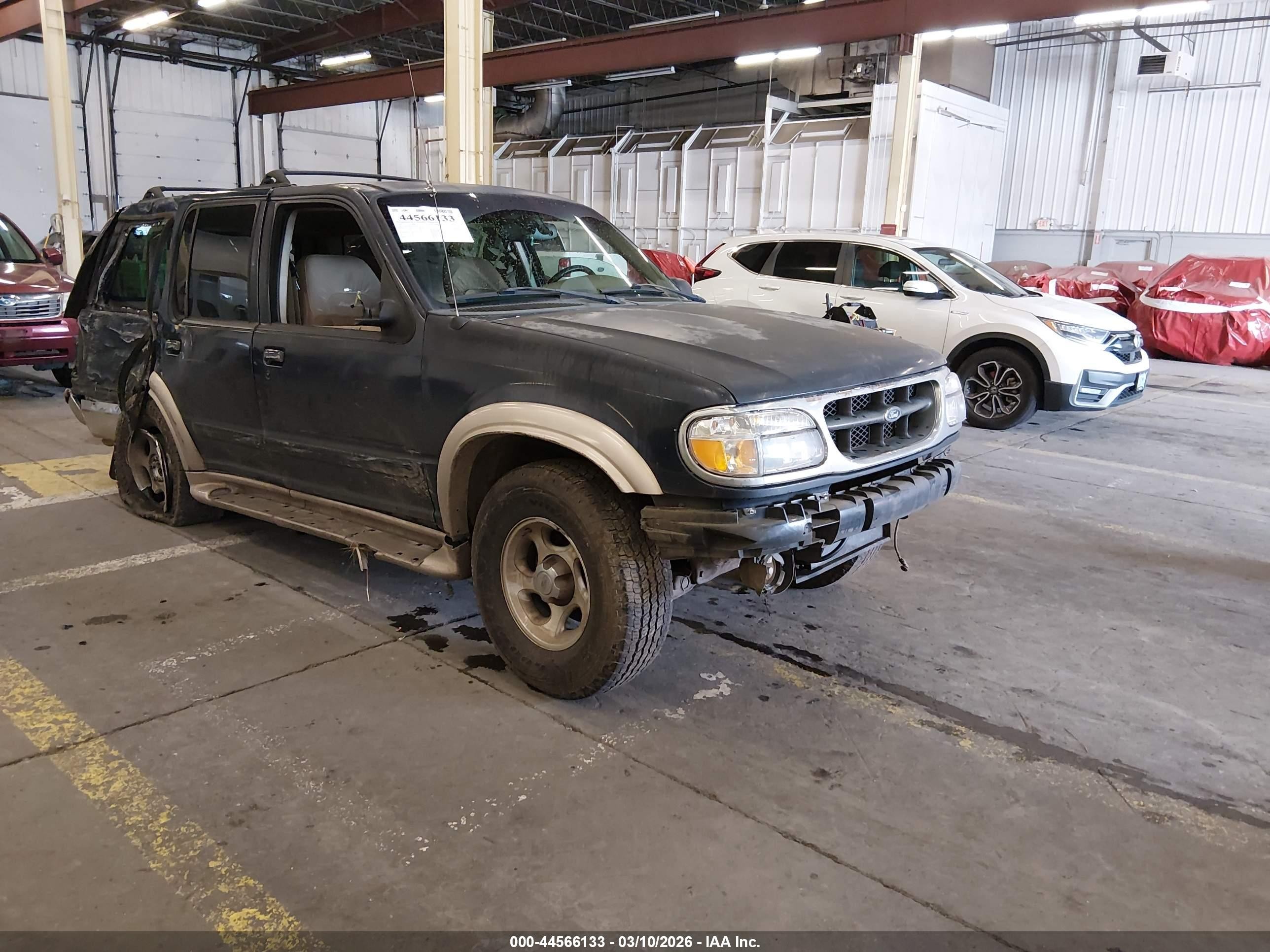 1999 Ford Explorer Eddie Bauer/limited/xlt Black vin: 1FMDU34E7XZA77334