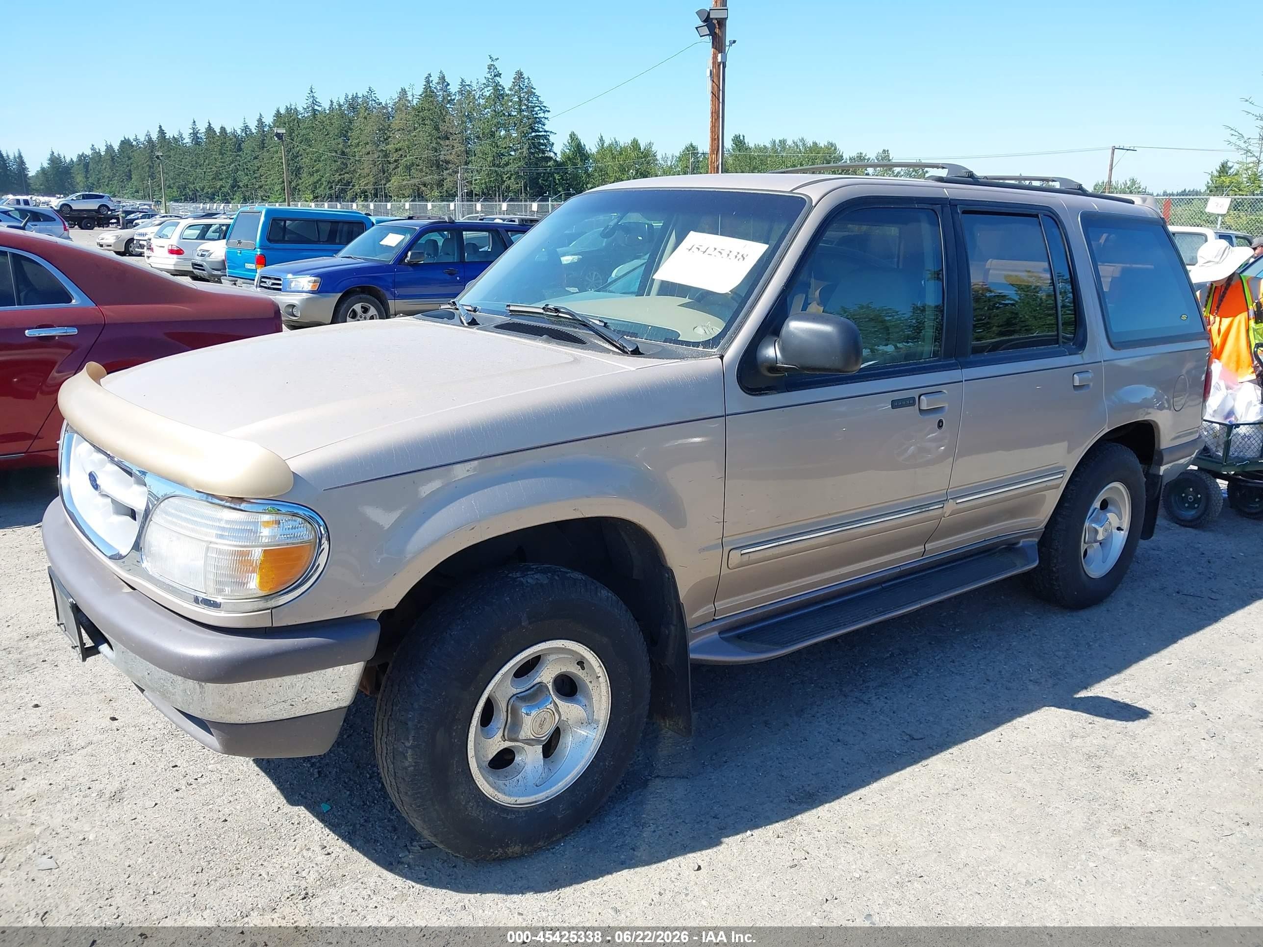 1997 Ford Explorer   Brown vin: 1FMDU34E9VUB58572