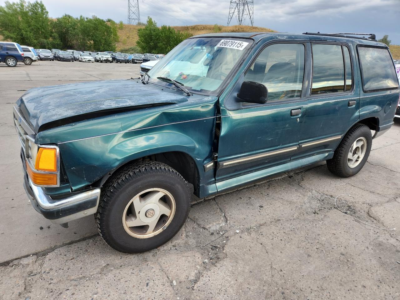 1994 Ford Explorer Green vin: 1FMDU34X0RUB80029