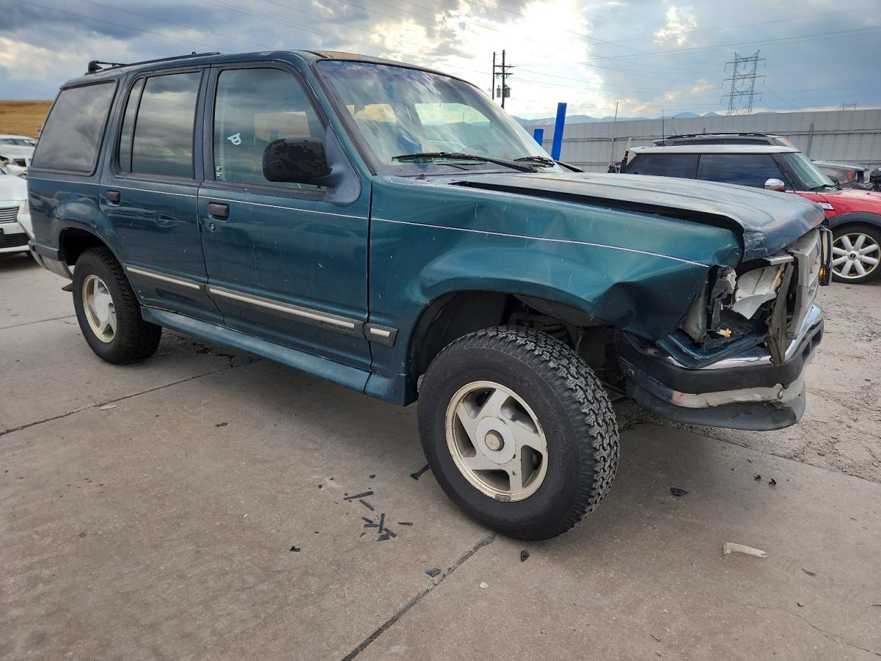1994 Ford Explorer Green vin: 1FMDU34X0RUB80029
