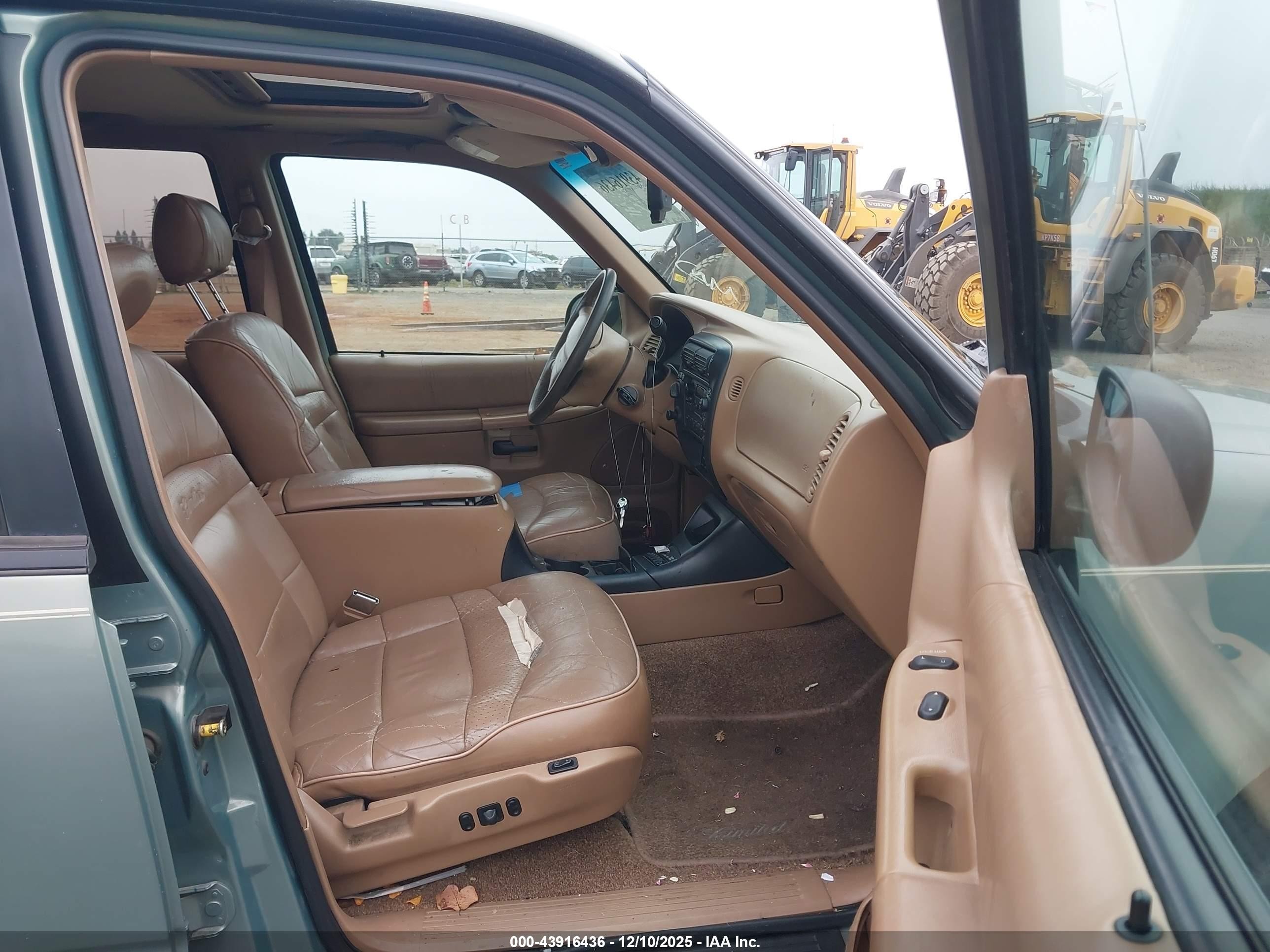 1995 Ford Explorer   Green vin: 1FMDU34X0SZB58637
