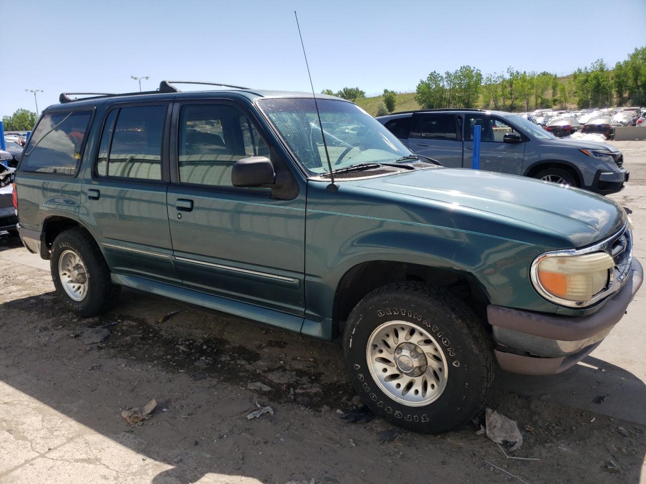 1995 Ford Explorer Green vin: 1FMDU34X1SZB28529