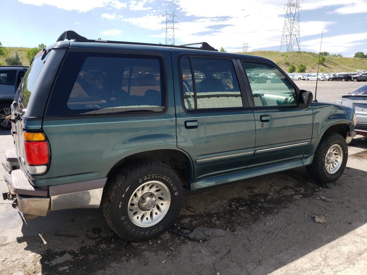 1995 Ford Explorer Green vin: 1FMDU34X1SZB28529