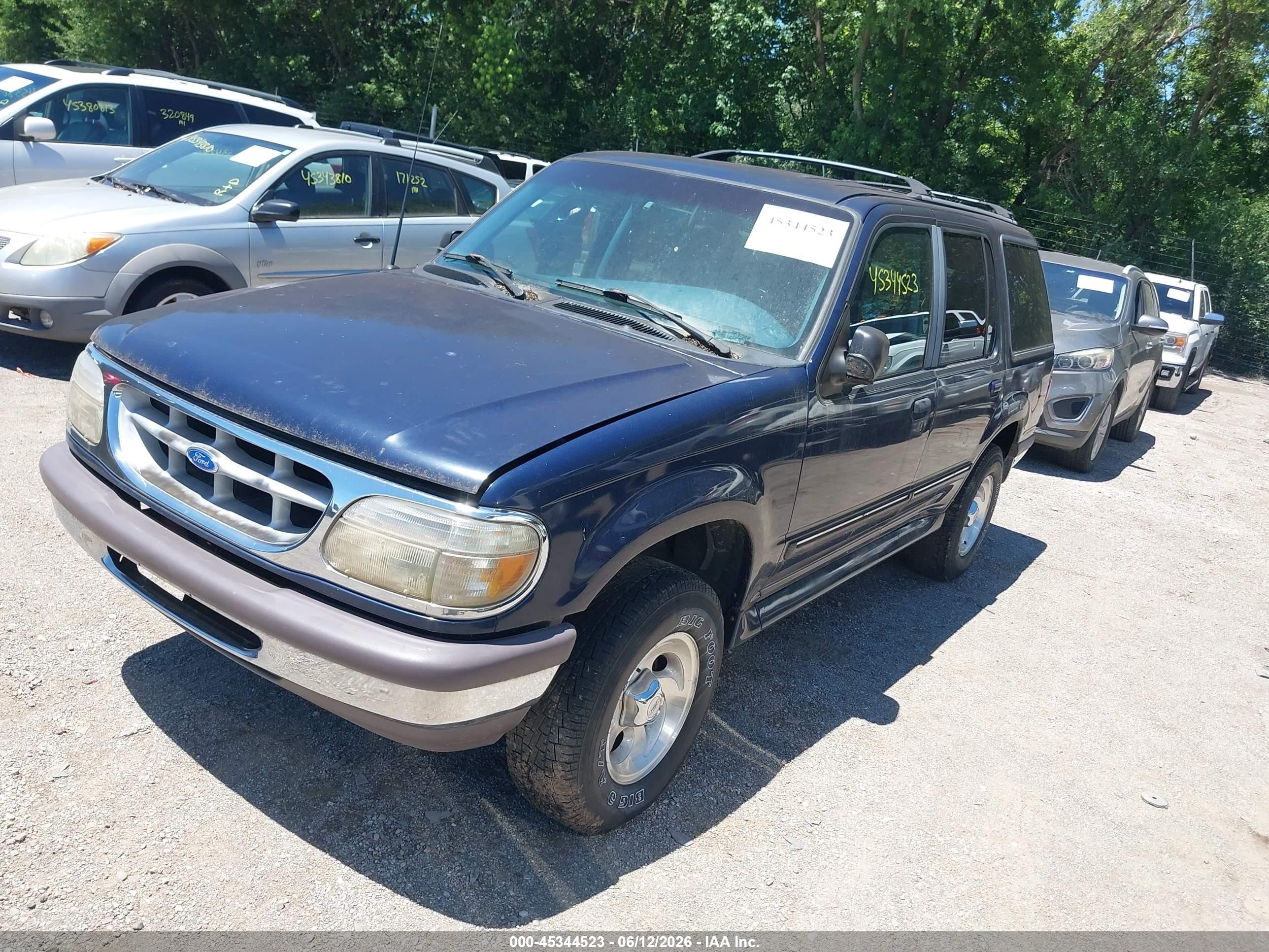1997 Ford Explorer Eddie Bauer/limited/xl/xlt Blue vin: 1FMDU34X1VUD09924