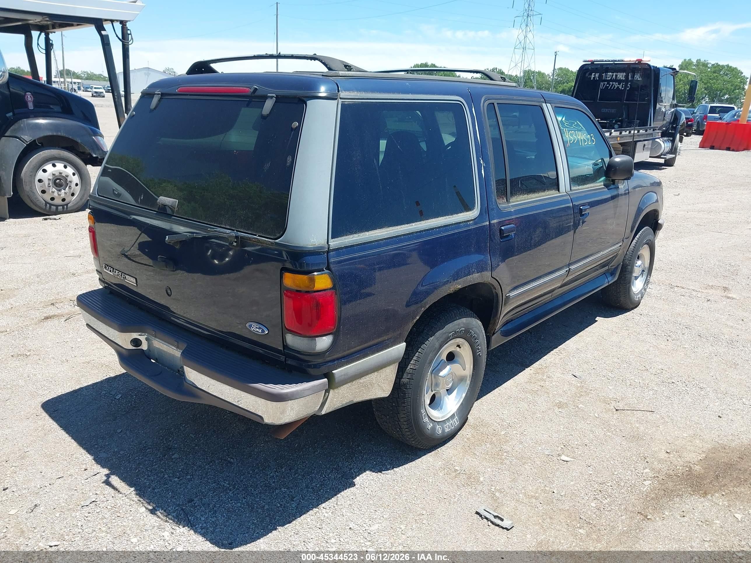 1997 Ford Explorer Eddie Bauer/limited/xl/xlt Blue vin: 1FMDU34X1VUD09924