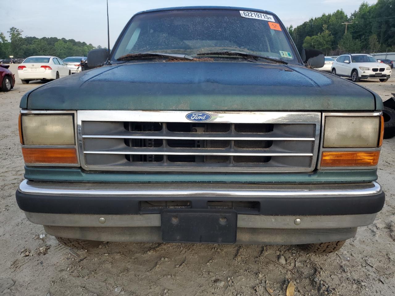 1991 Ford Explorer    Зеленый vin: 1FMDU34X4MUD75057