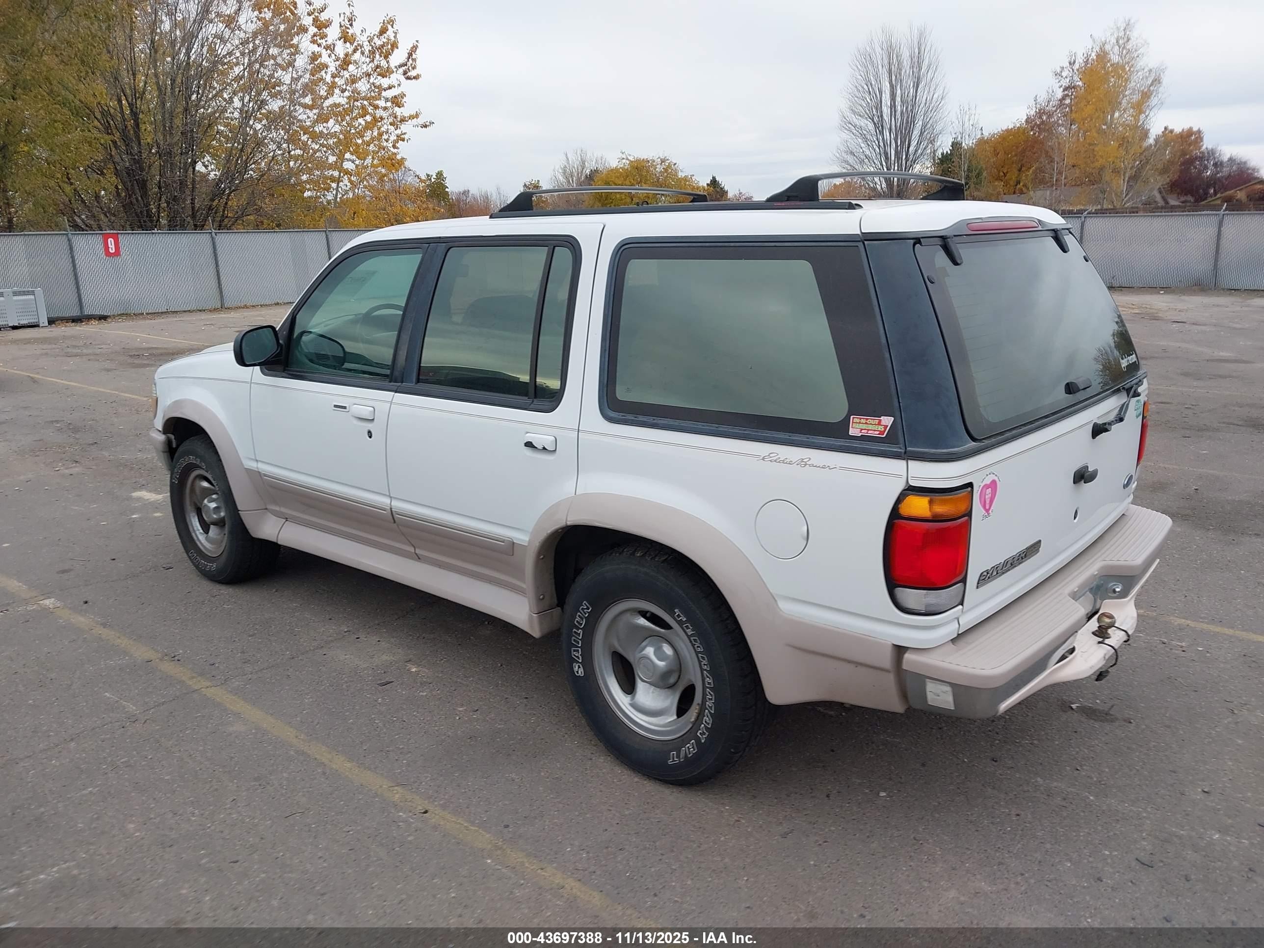 1995 Ford Explorer   White vin: 1FMDU34X4SZB17251