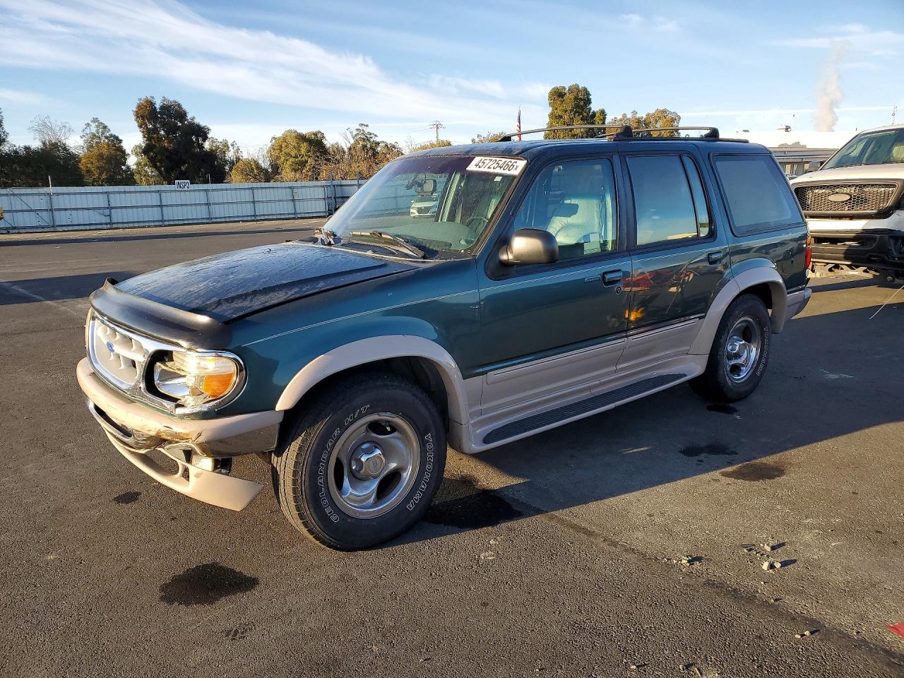 1995 Ford Explorer Green vin: 1FMDU34X4SZB93374