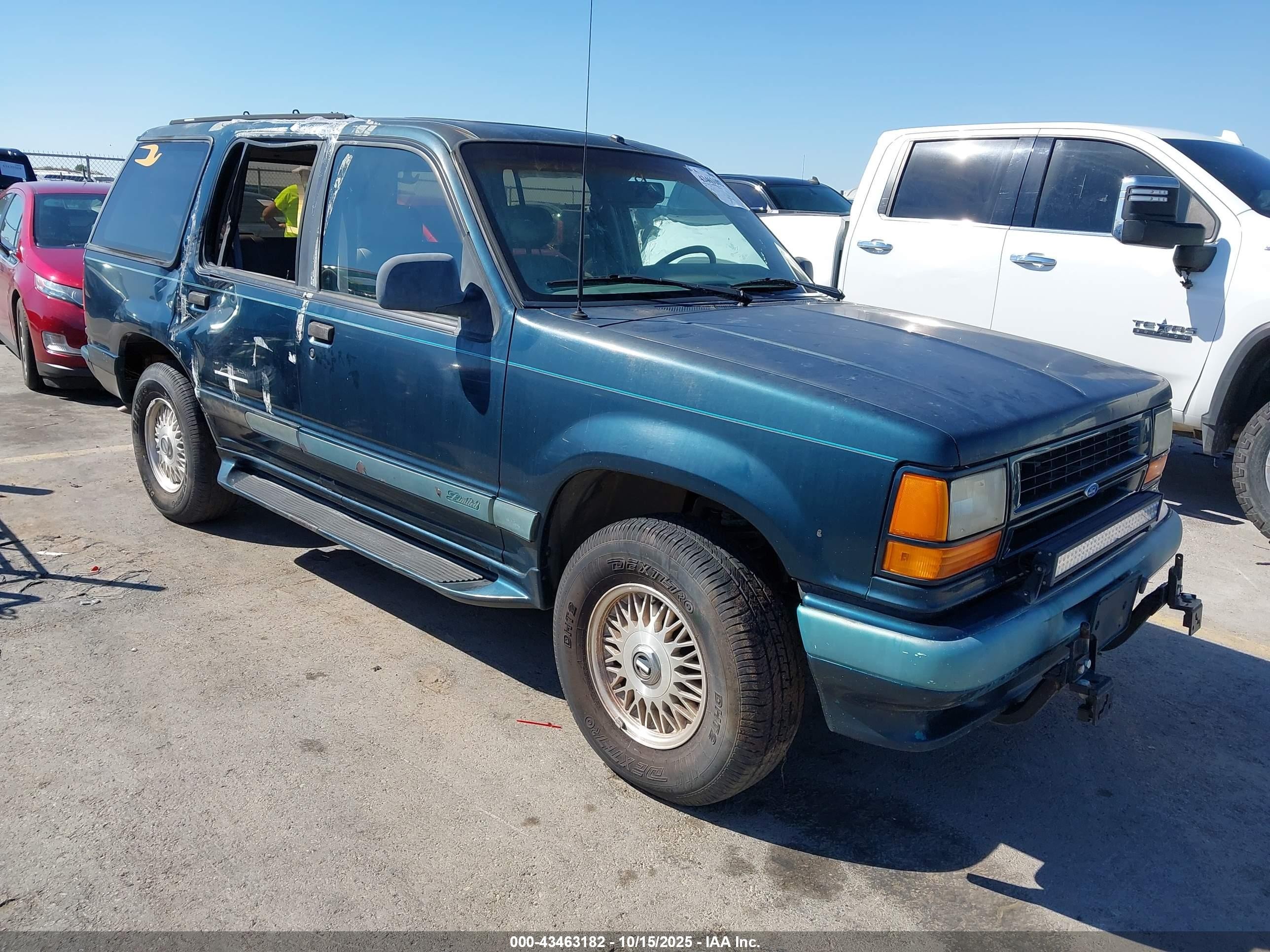 1994 Ford Explorer   Green vin: 1FMDU34X5RUD31561