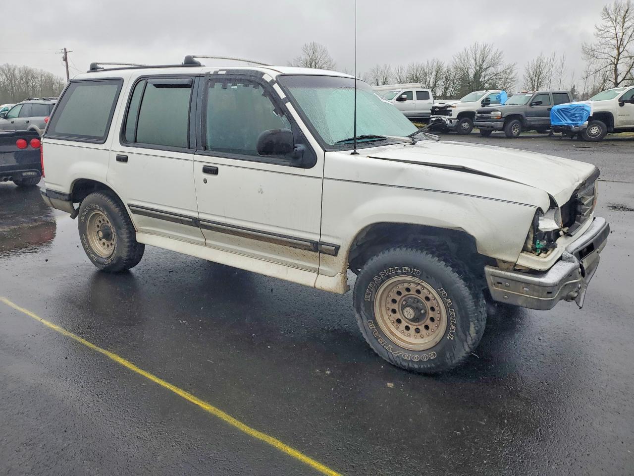 1994 Ford Explorer White vin: 1FMDU34X7RUC50545
