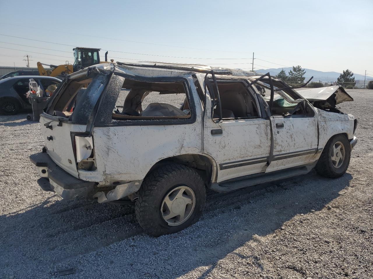 1994 Ford Explorer White vin: 1FMDU34X7RUE23299