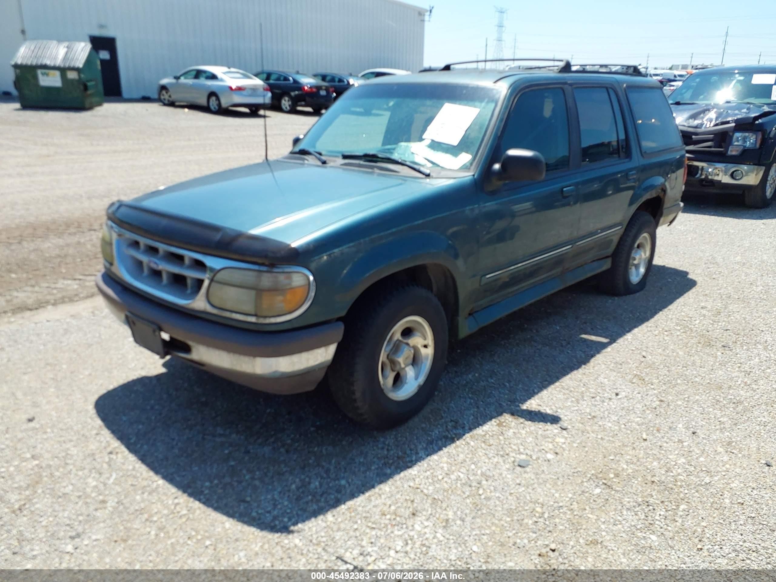 1995 Ford Explorer   Green vin: 1FMDU34X7SUB91308