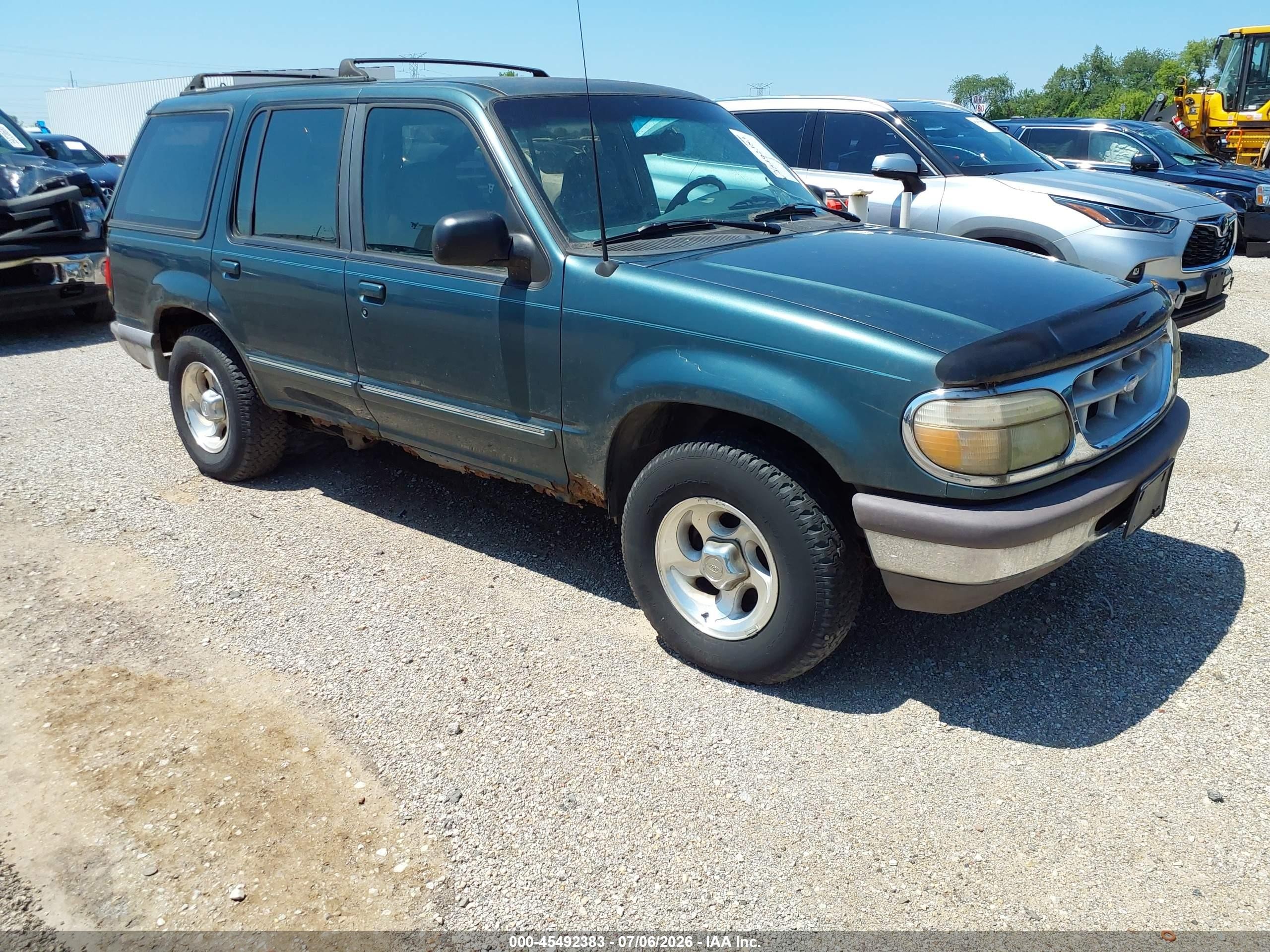 1995 Ford Explorer   Green vin: 1FMDU34X7SUB91308