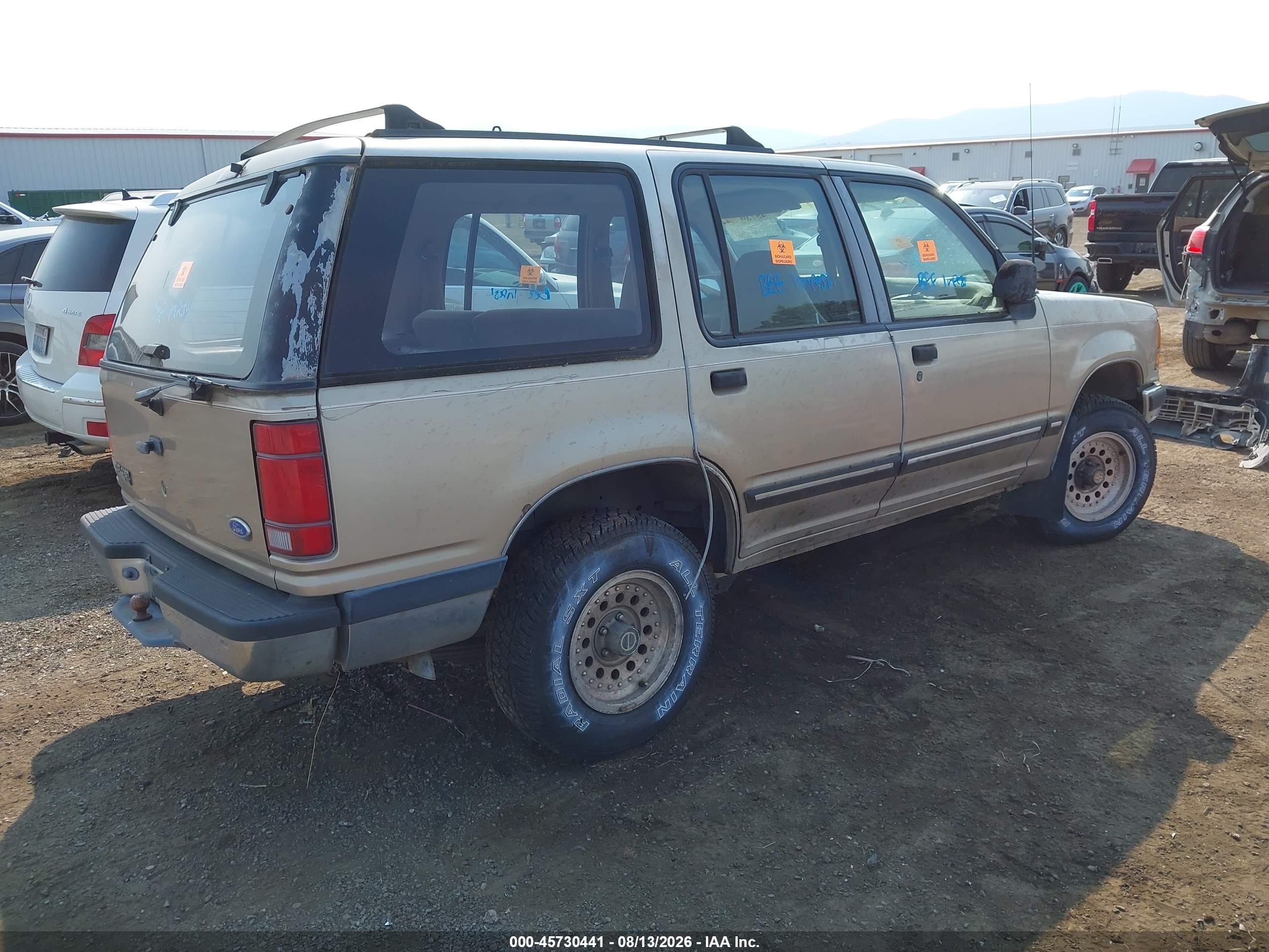 1991 Ford Explorer Коричневый vin: 1FMDU34X8MUC37294