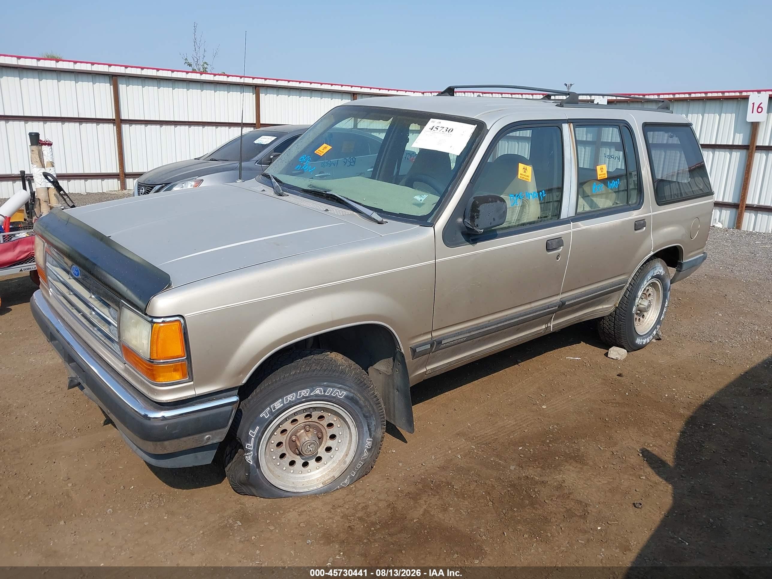 1991 Ford Explorer Коричневый vin: 1FMDU34X8MUC37294