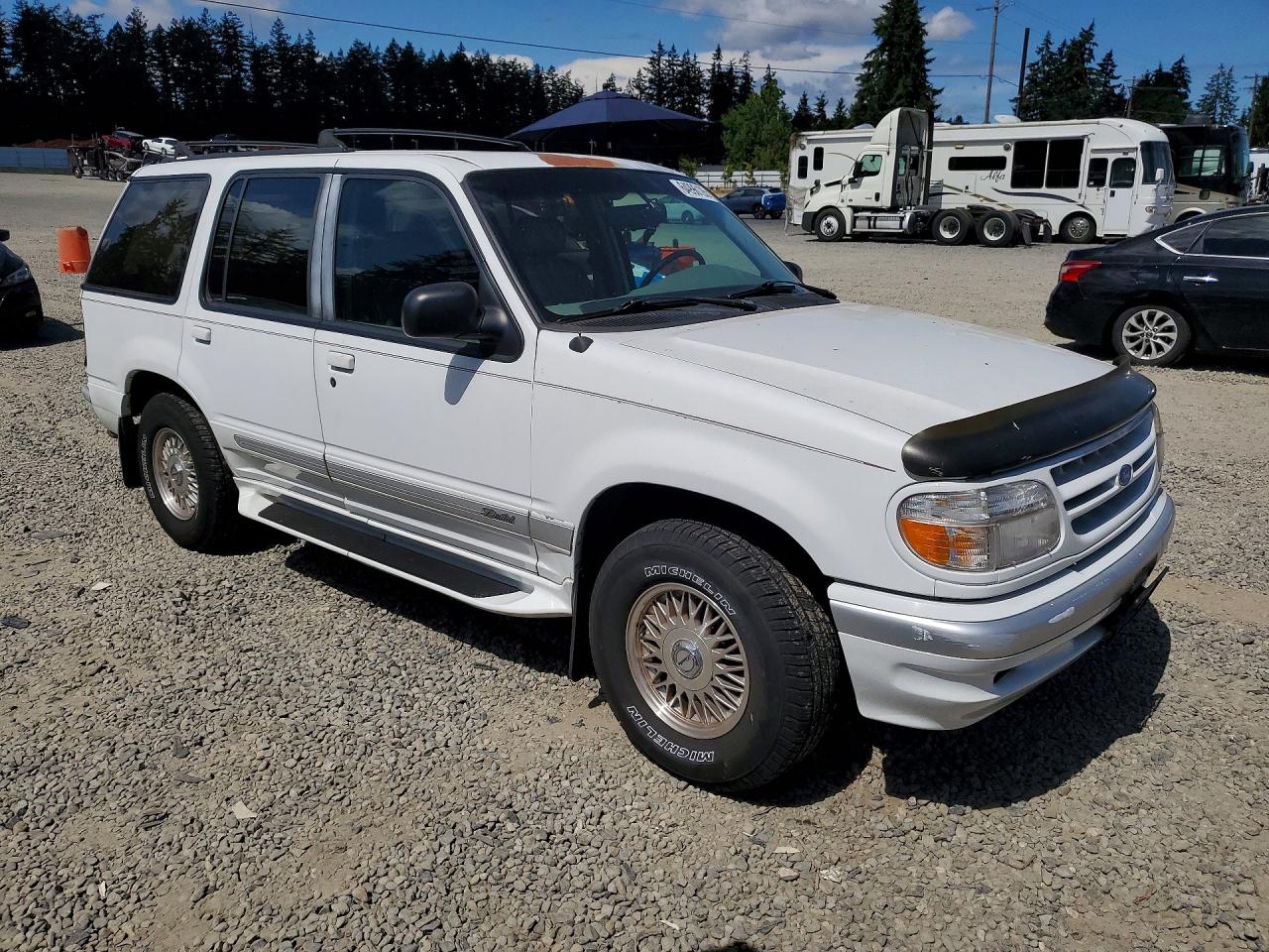 1995 Ford Explorer White vin: 1FMDU34X8SZB91160