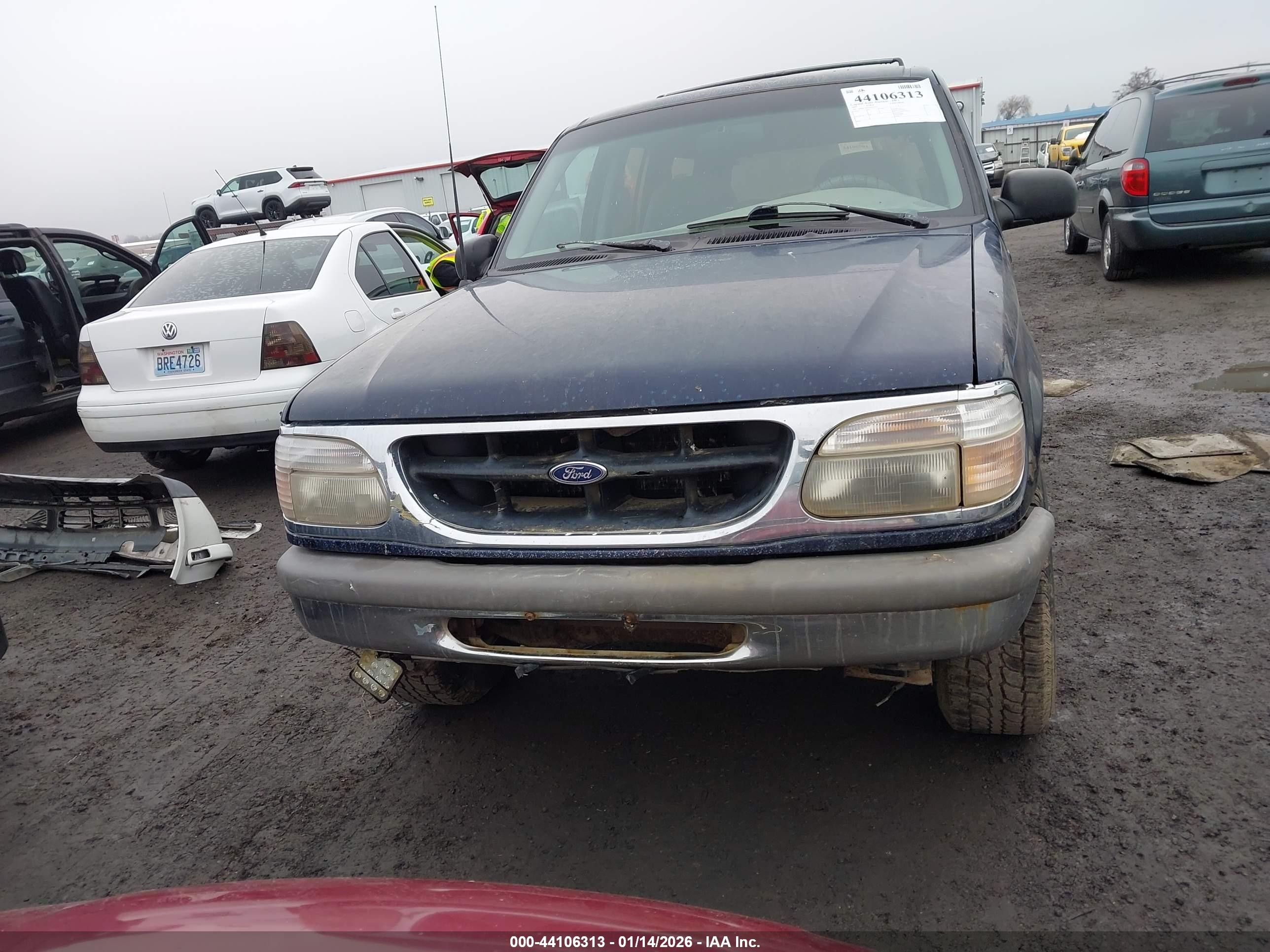 1995 Ford Explorer   Blue vin: 1FMDU34X9SZB24731