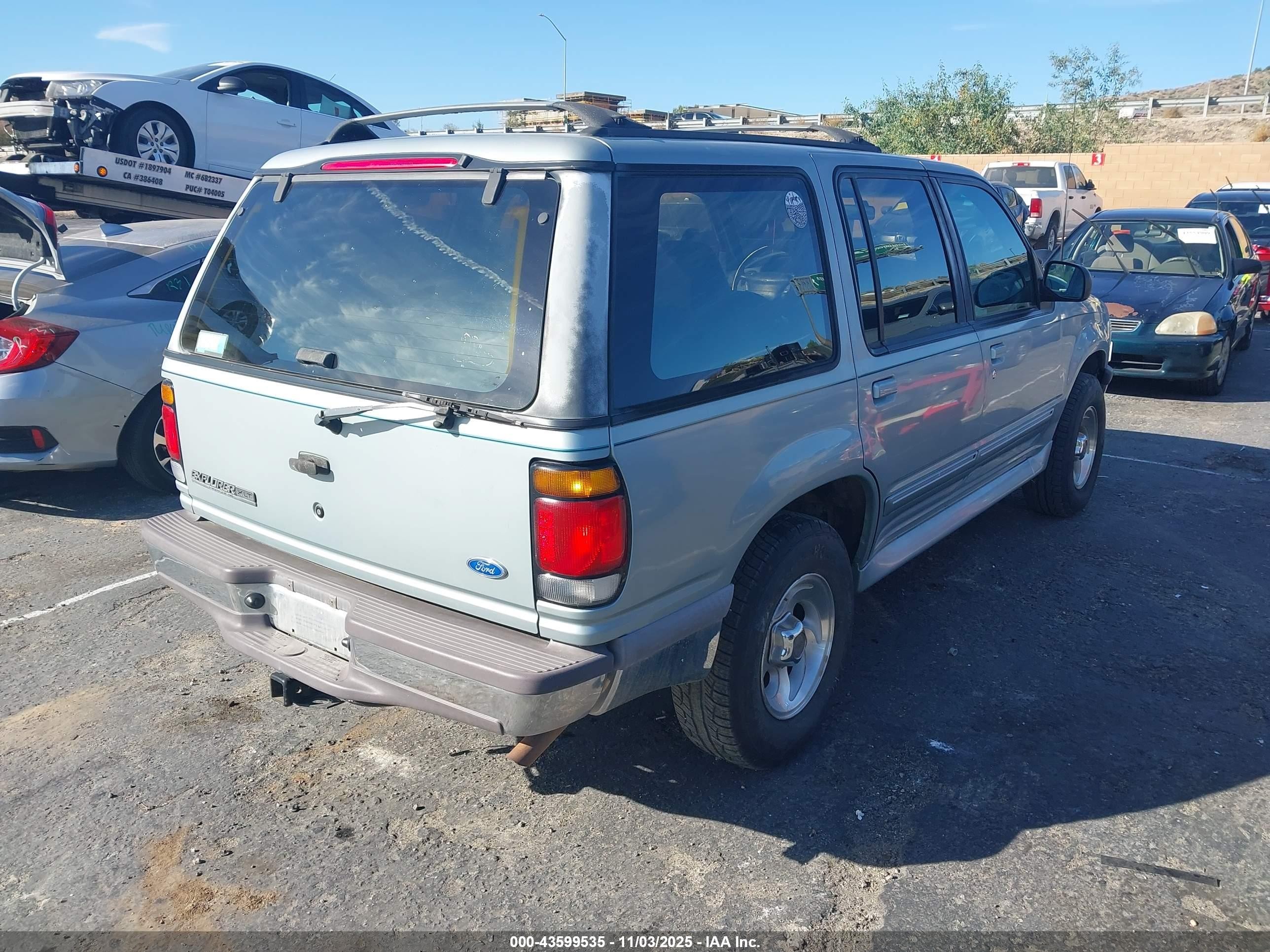 1996 Ford Explorer   Синий vin: 1FMDU34X9TZA33637