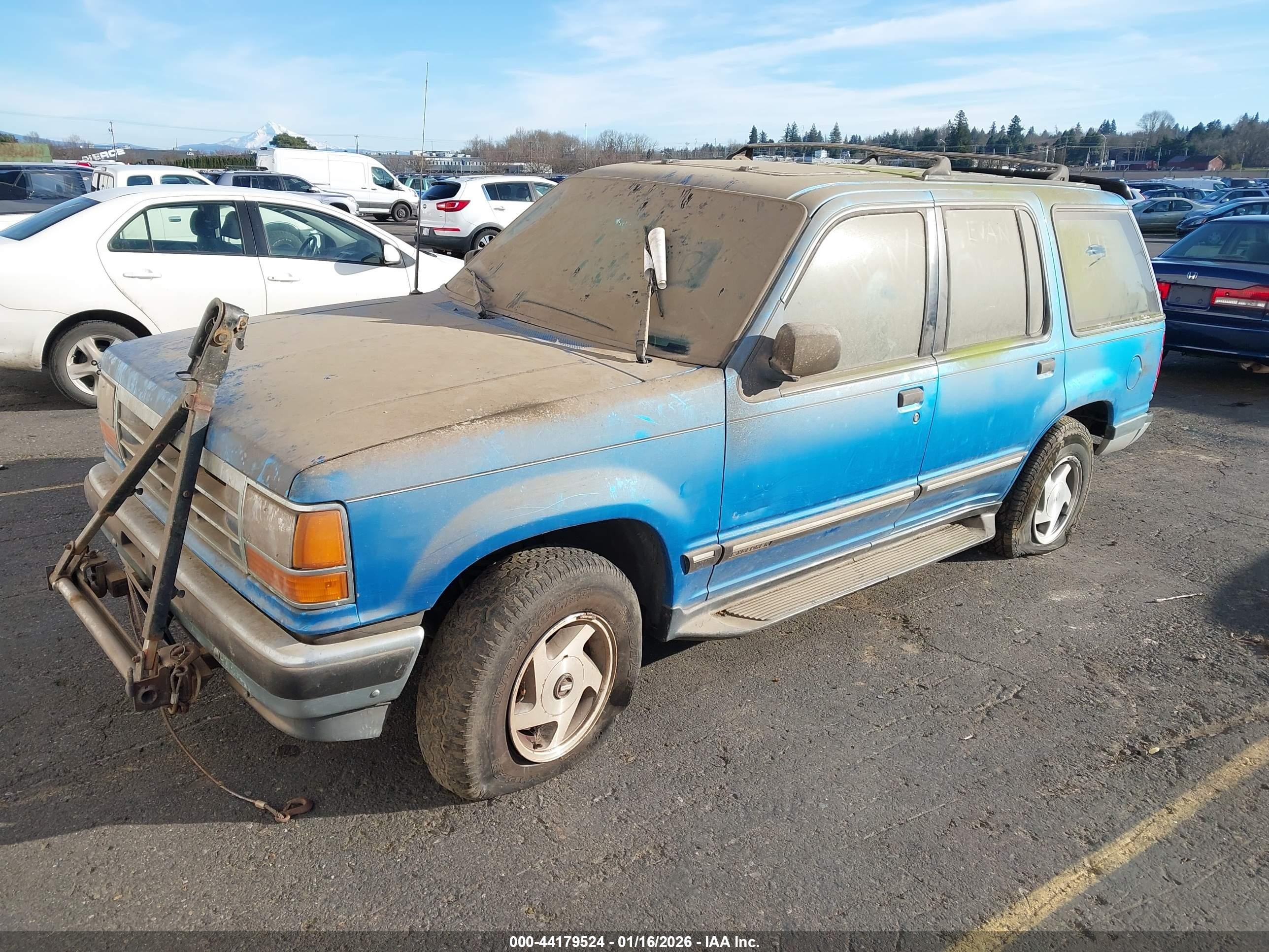 1994 Ford Explorer   Blue vin: 1FMDU34XXRUC46148