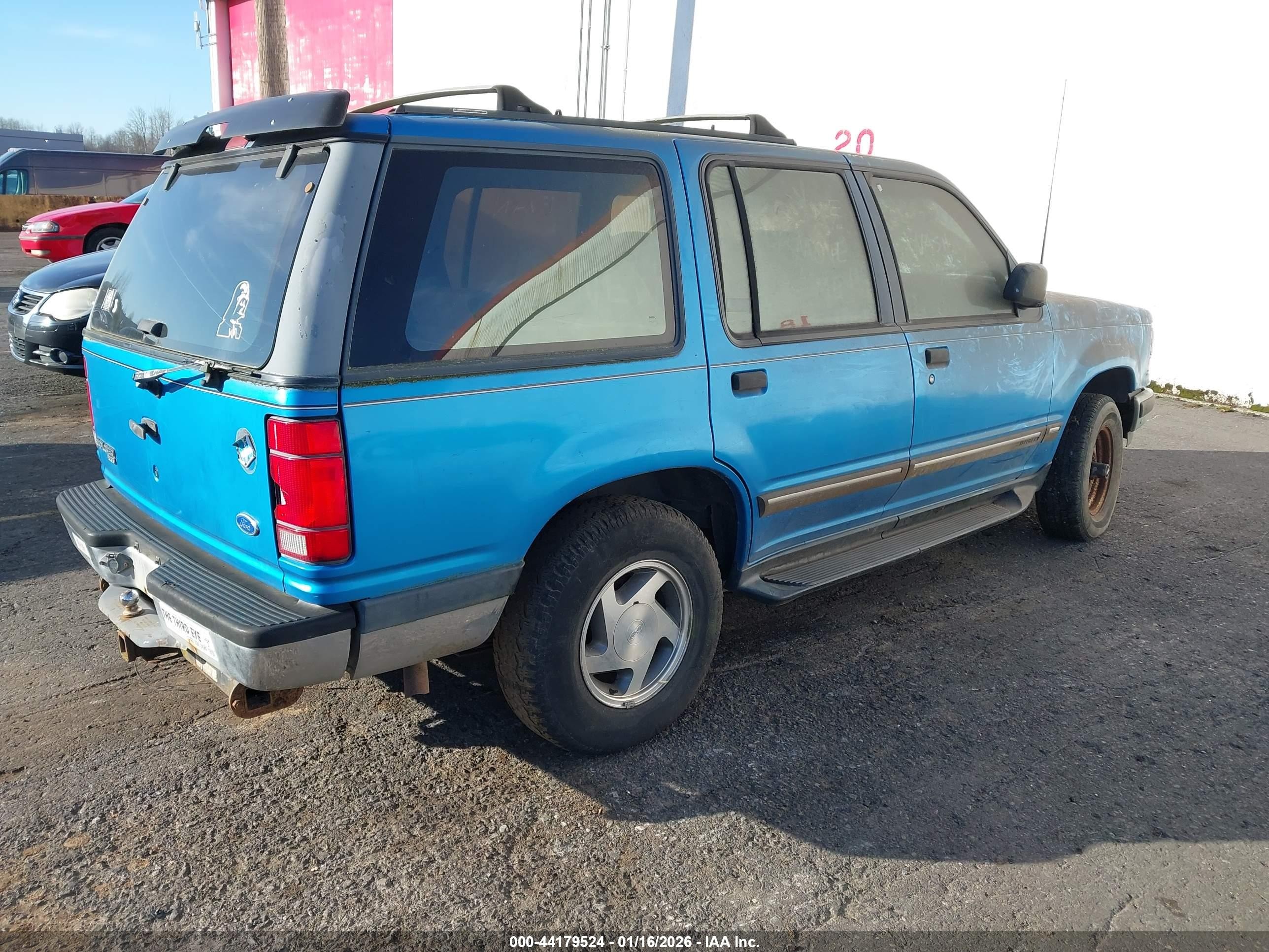 1994 Ford Explorer   Blue vin: 1FMDU34XXRUC46148
