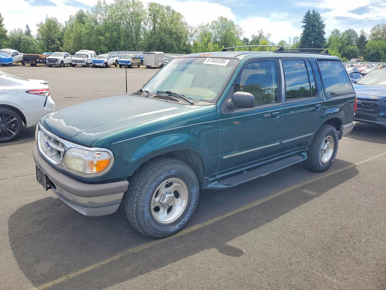 1995 Ford Explorer Green vin: 1FMDU34XXSZB29968