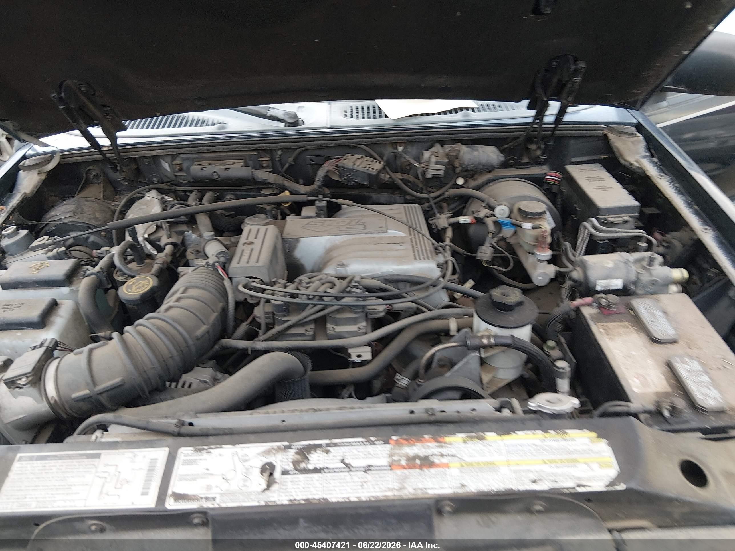 1997 Ford Explorer Eddie Bauer/limited/xlt Black vin: 1FMDU35P0VUA98858