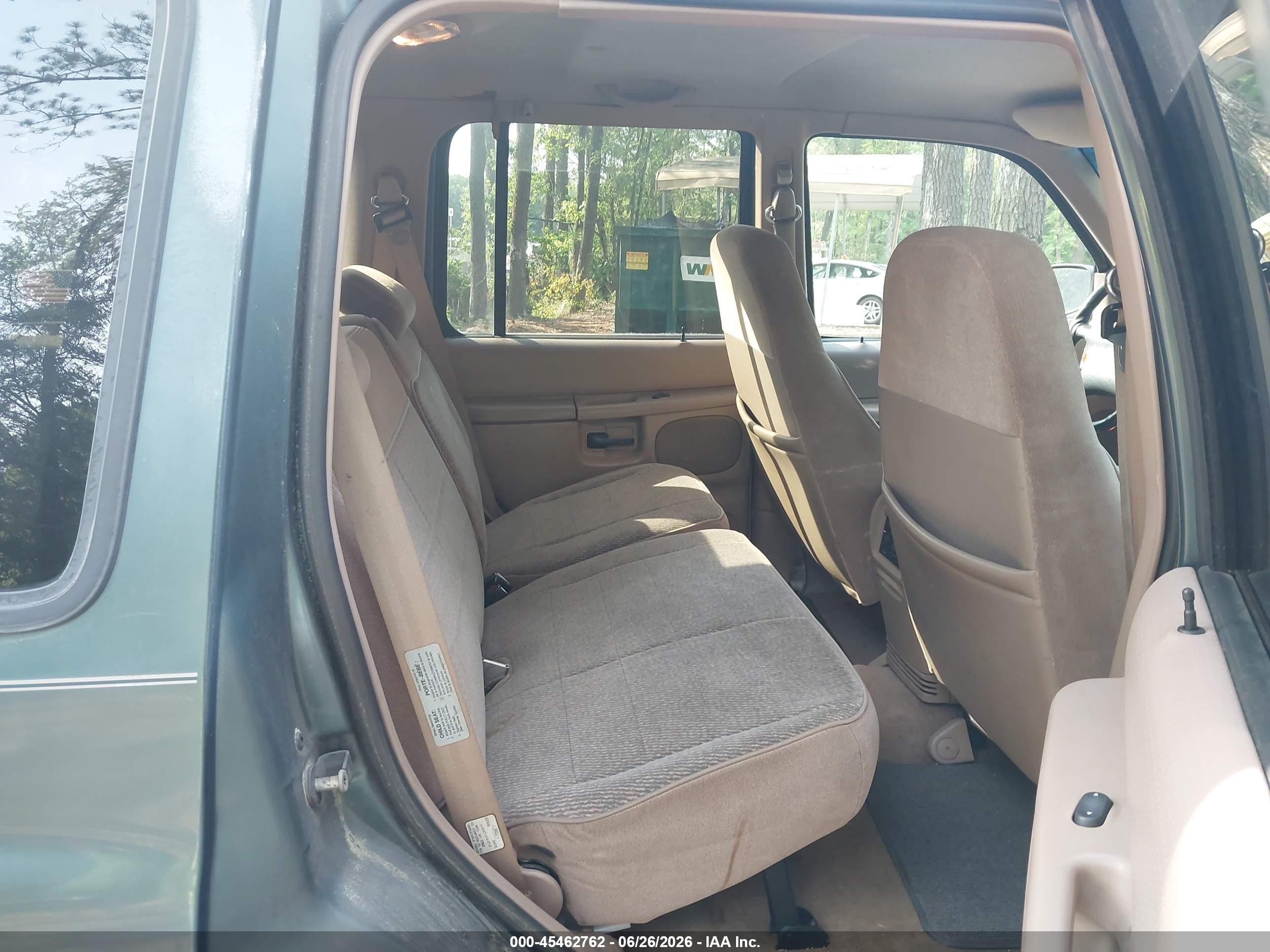 1997 Ford Explorer Eddie Bauer/limited/xlt Green vin: 1FMDU35P0VUD44307