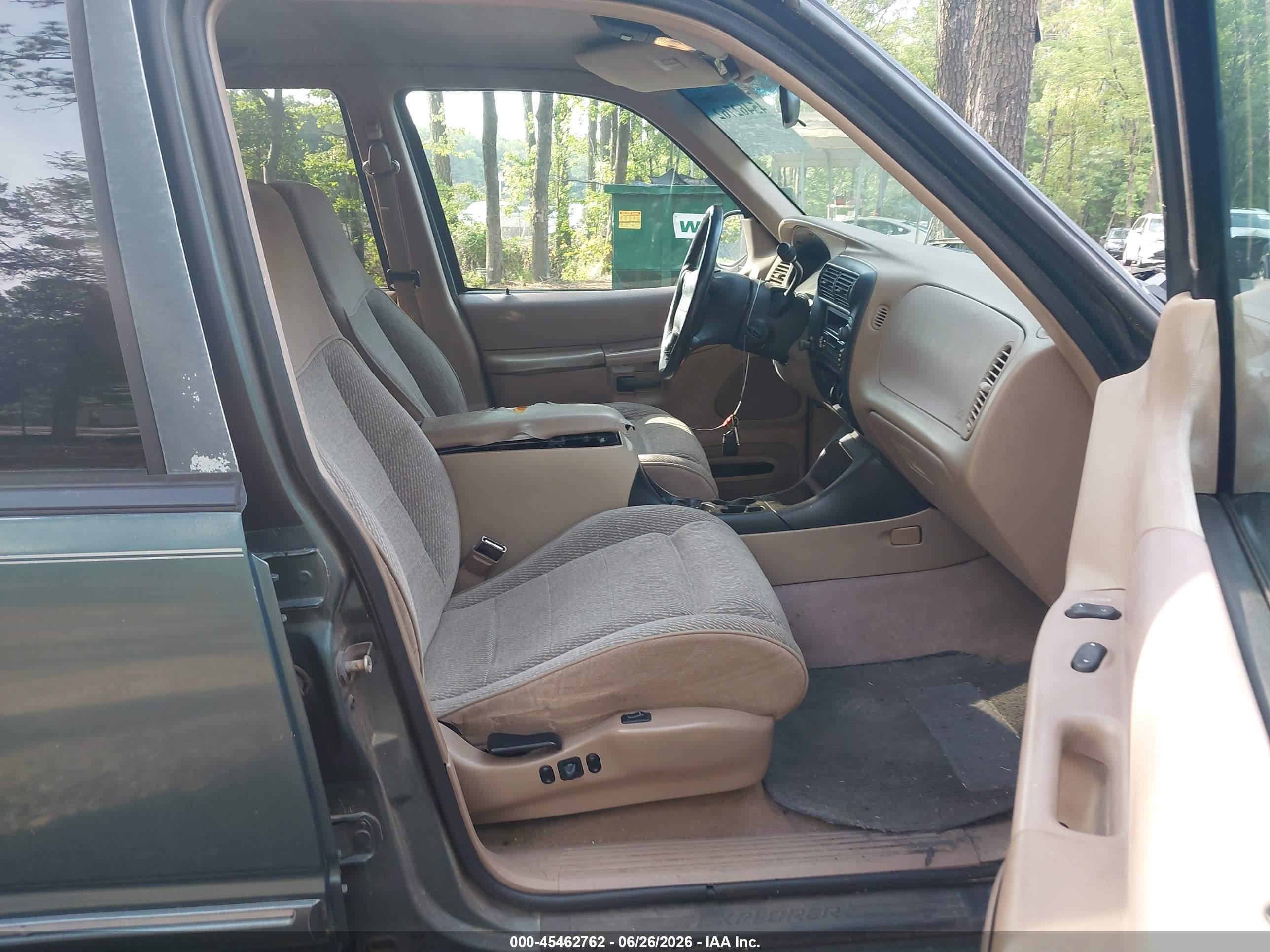 1997 Ford Explorer Eddie Bauer/limited/xlt Green vin: 1FMDU35P0VUD44307